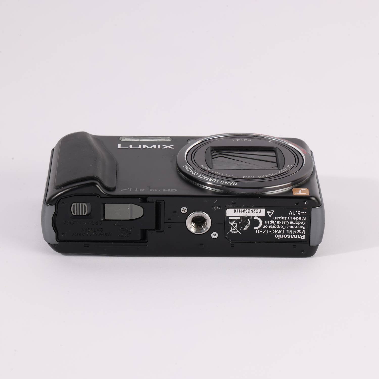 Panasonic Digitalkamera LUMIX DMC-TZ30 schwarz