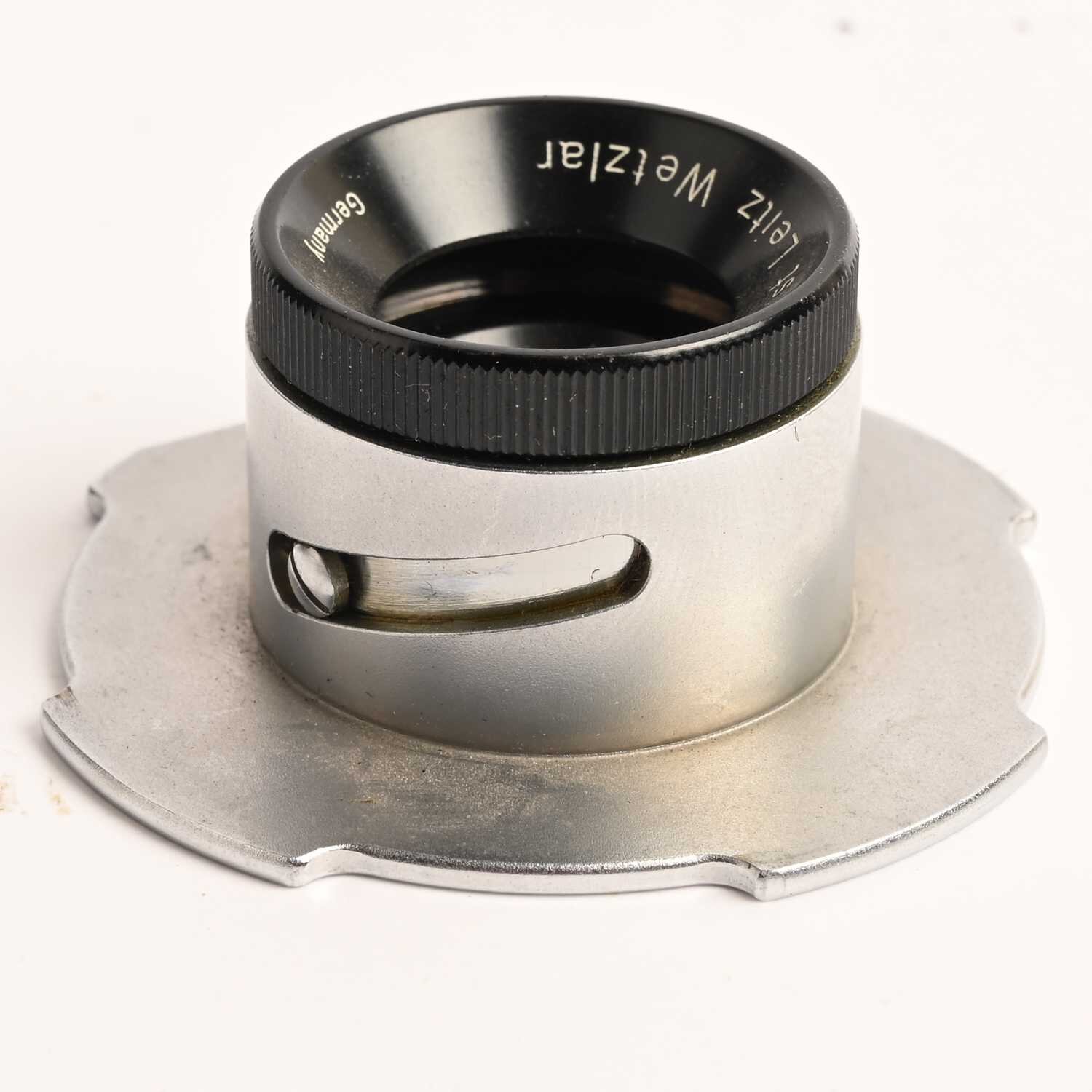 Leitz Wetzlar Lwhoo Focusing stage magnifier finder 30x