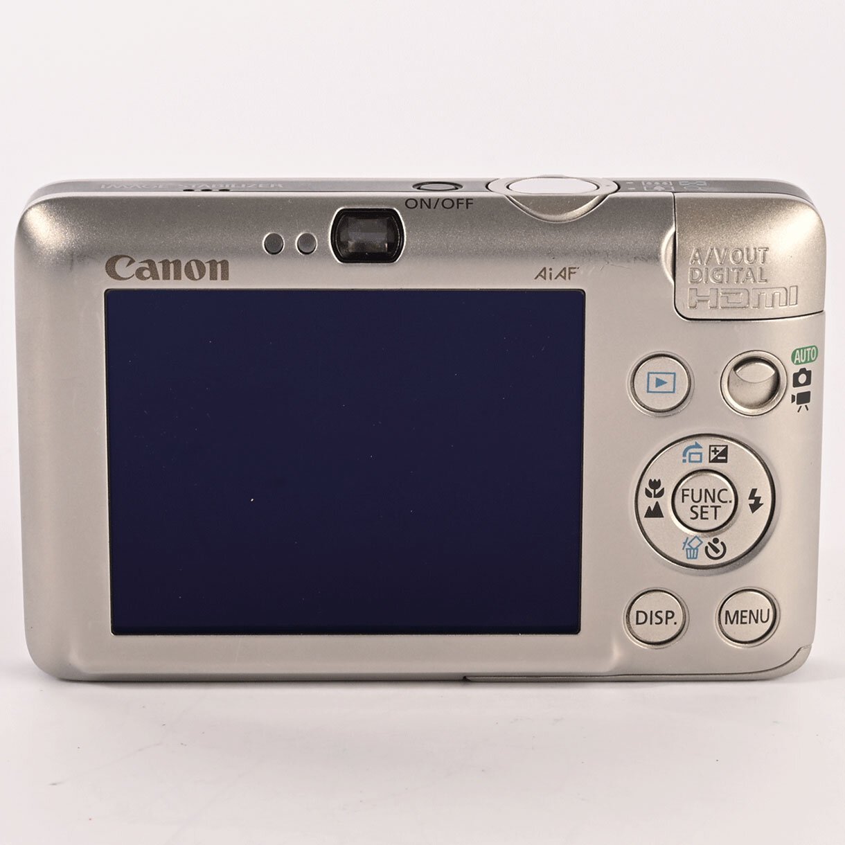 Canon IXUS 100 IS Digitalkamera Silber HDMI, 12,1 MP