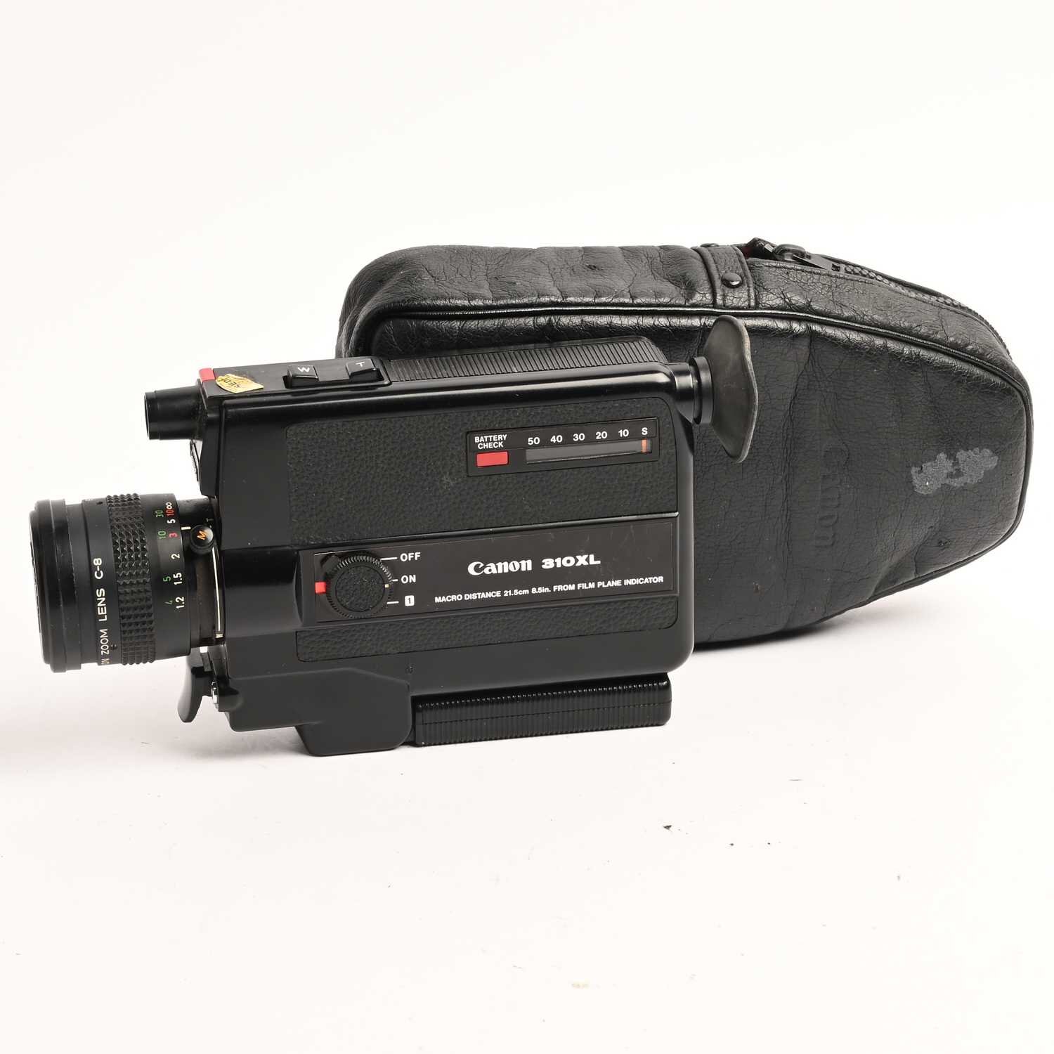 Canon 310 XL Filmkamera Super 8 Kamera Zoom Lens C-8 8,5-25,5mm 1:1.0 Macro getestet