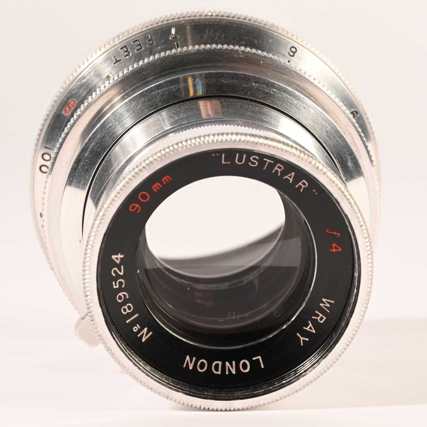 Wray London Lustrar 90/4 lens M42