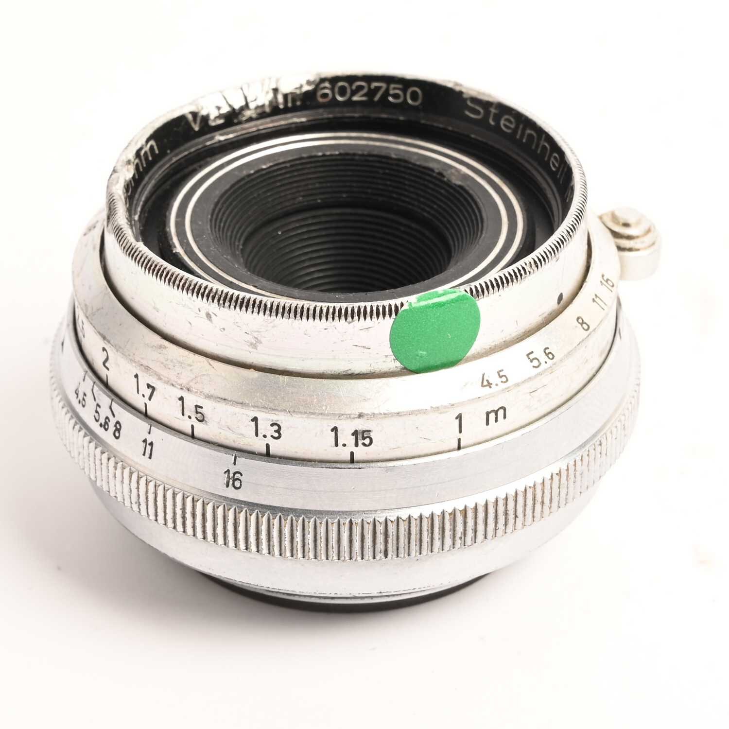 Steinheil München 35mm f4.5 Orthostigmat Leica Scew Mount L39 LTM Rangefinder