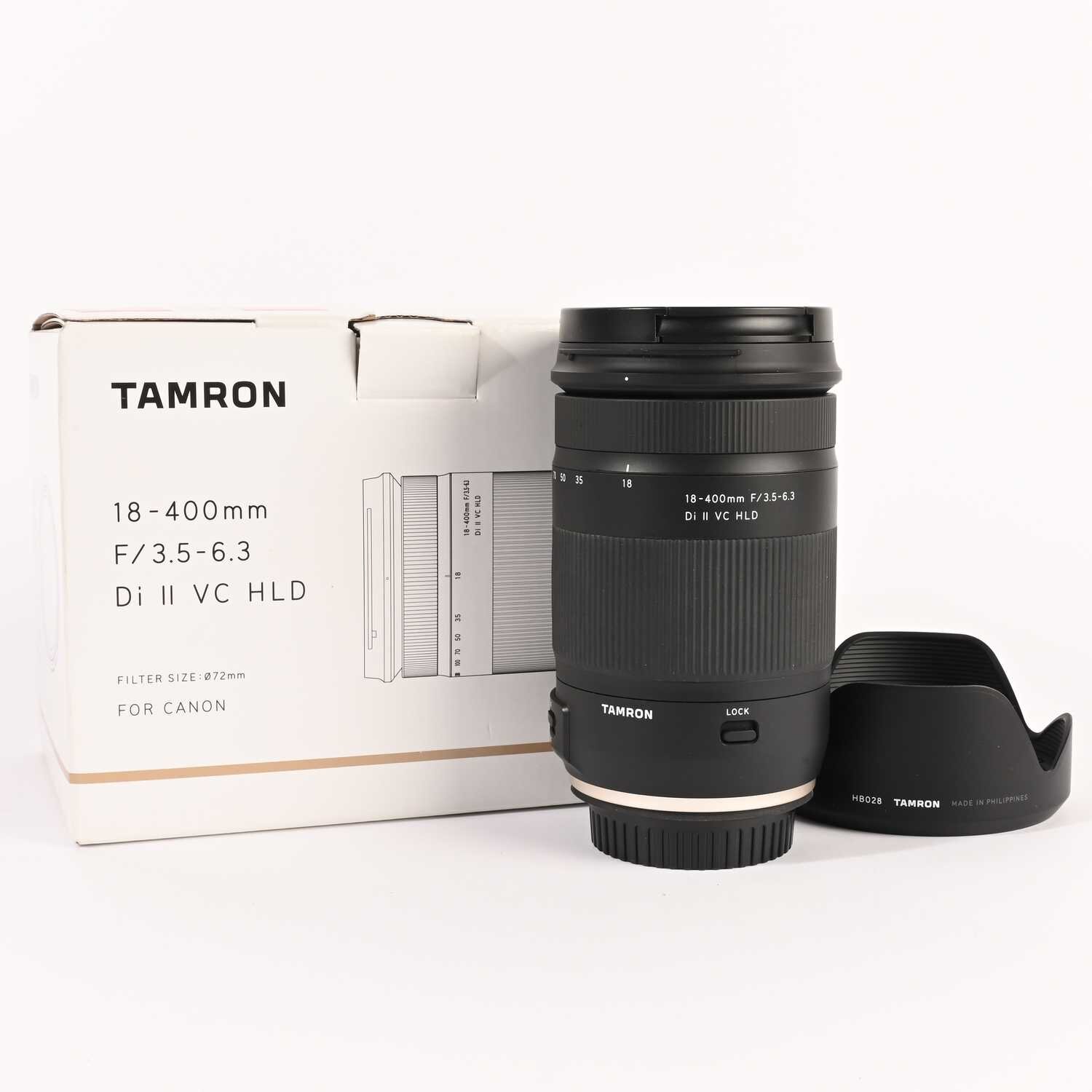 Tamron 18-400mm f3.5-6.3 Di II VC HLD Canon EF Mount