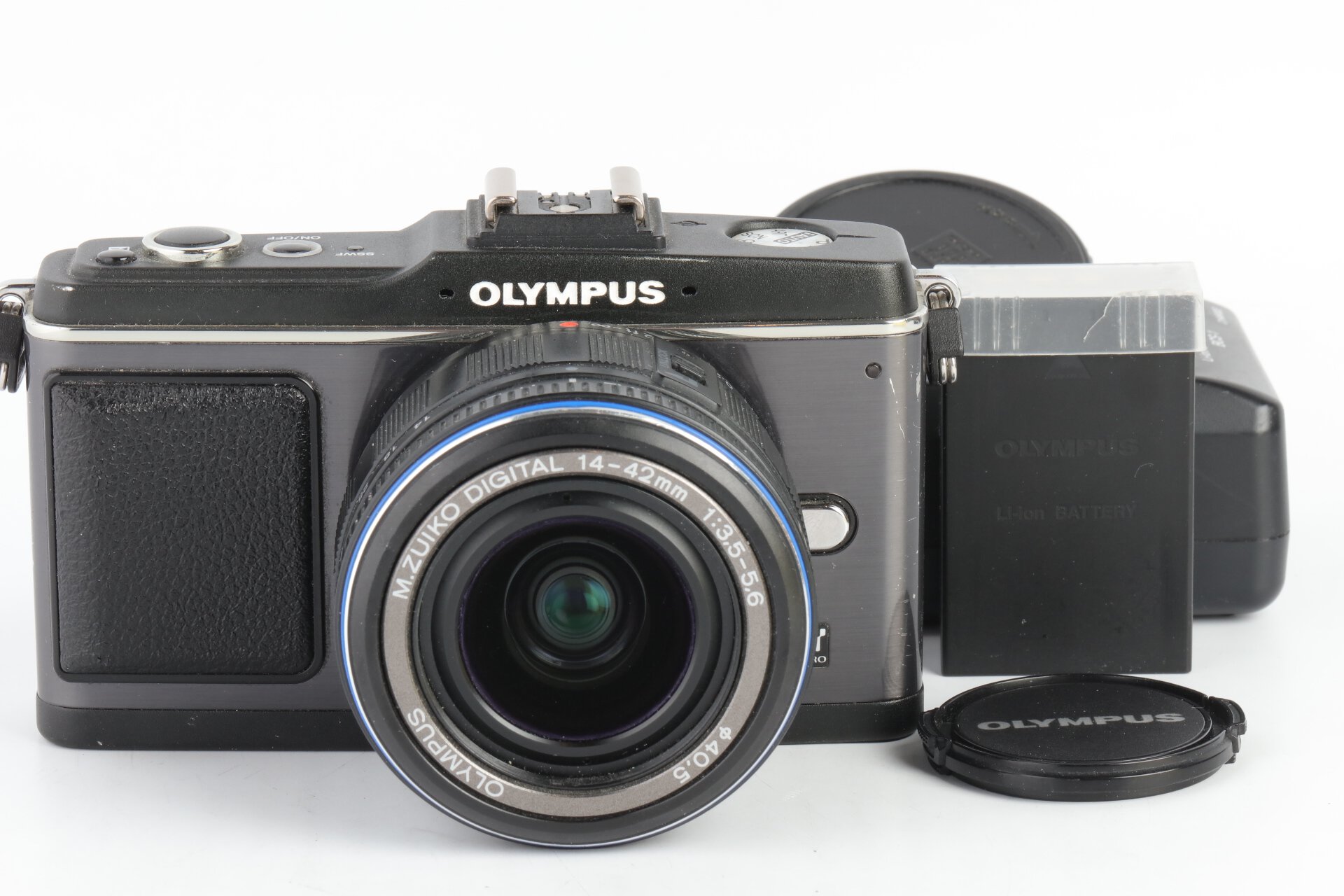 Olympus Pen E-P2 schwarz + M.Zuiko Digital 14-42mm 3,5-5,6