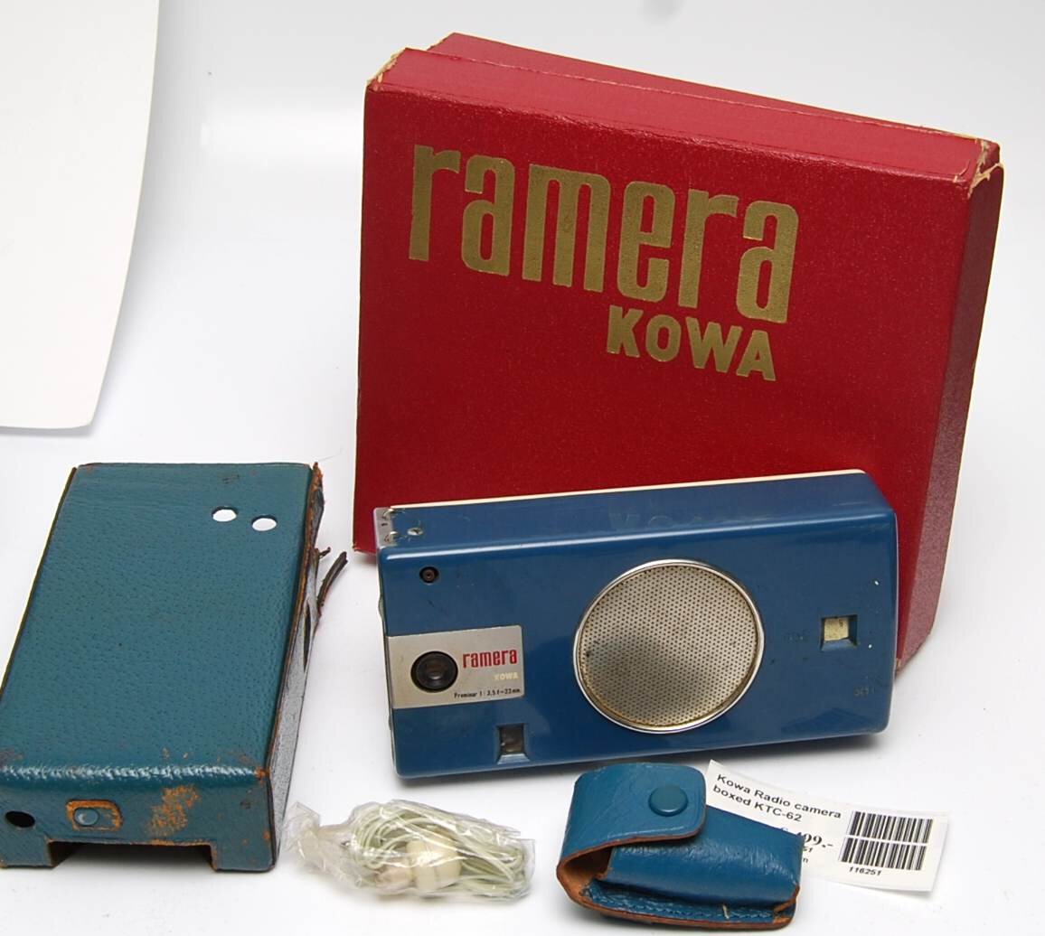 Kowa Ramera Radio camera KTC 62 blue