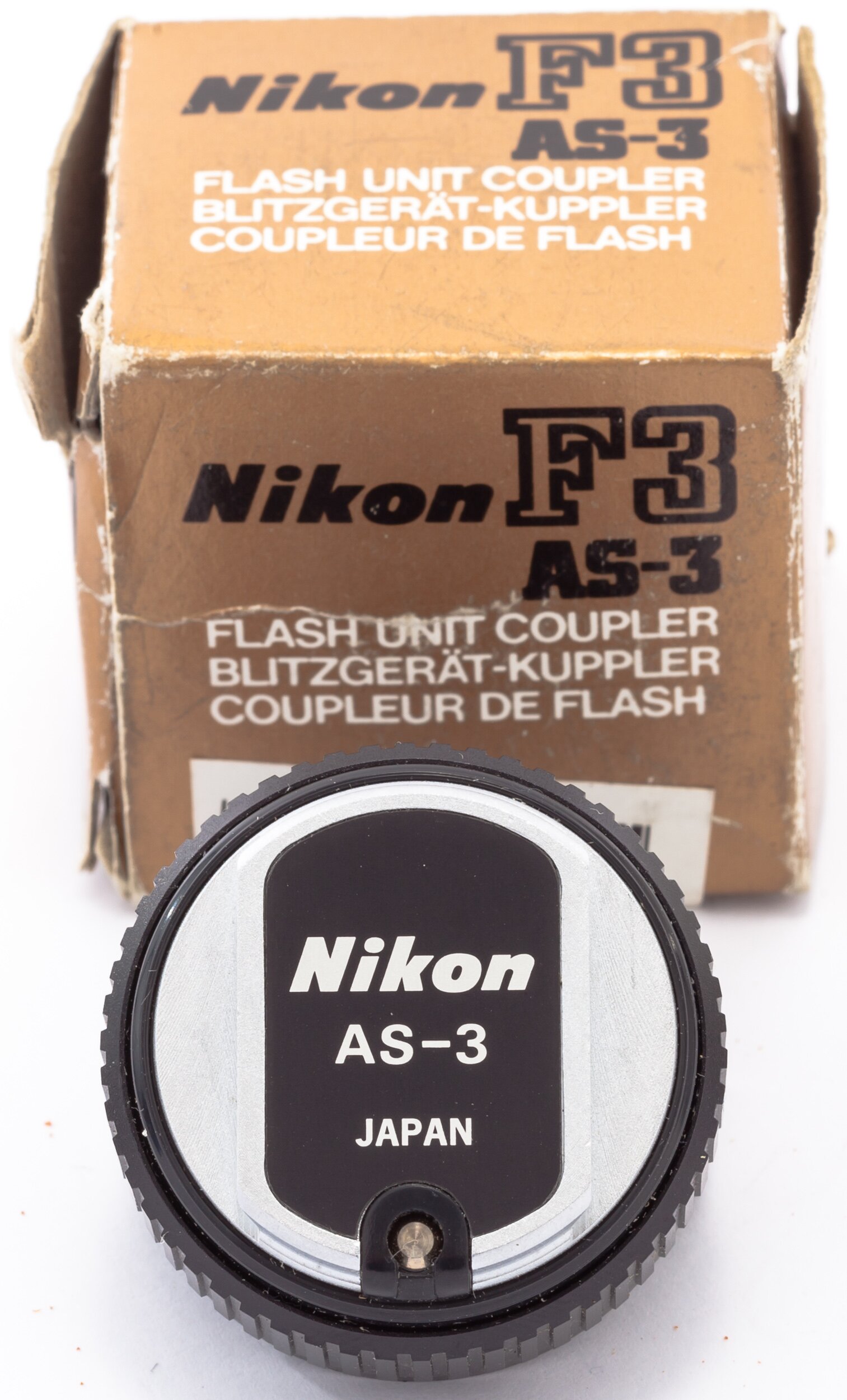 Nikon AS3 flashcoupler F2f lashes F3