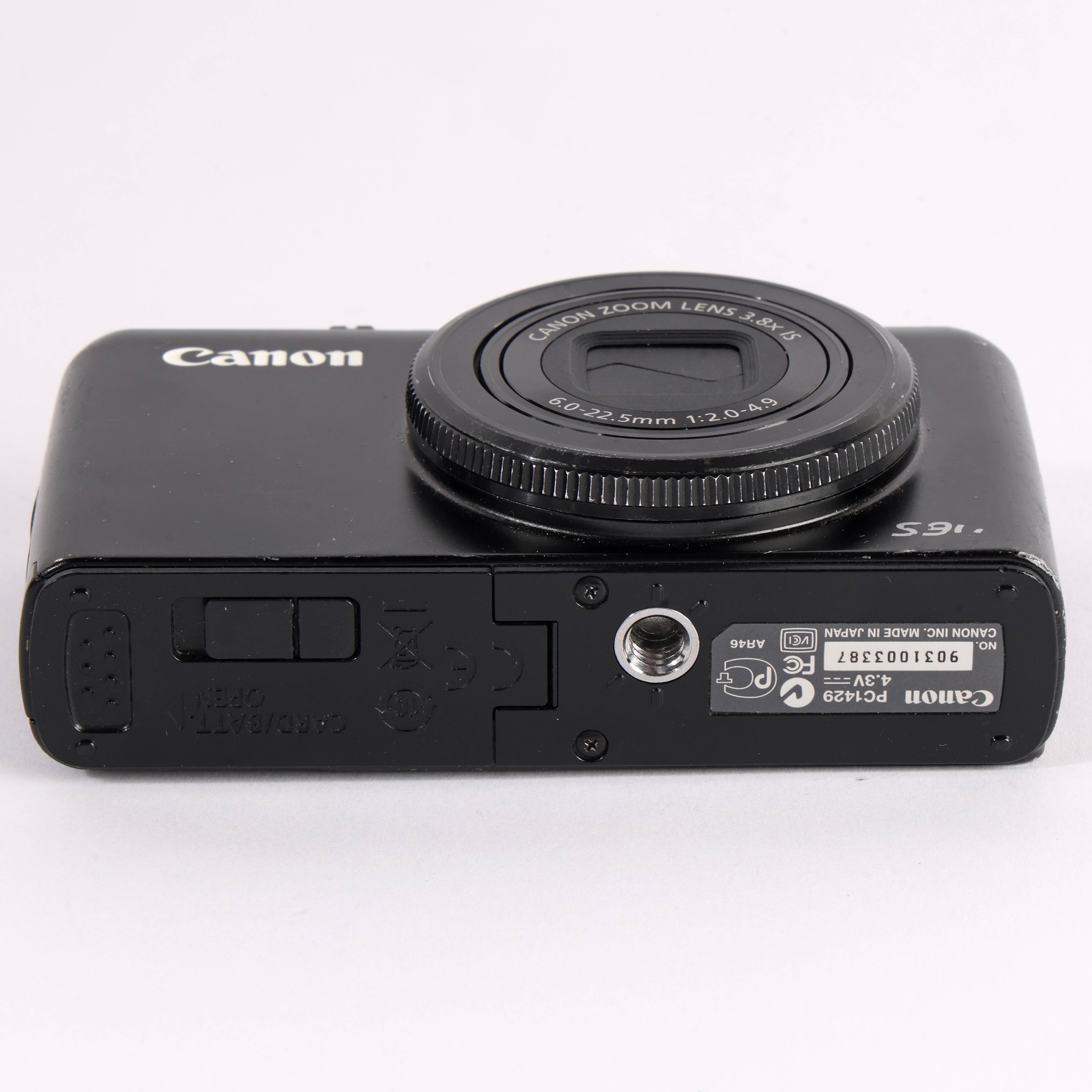 Canon PowerShot S90 Kompaktkamera Schwarz