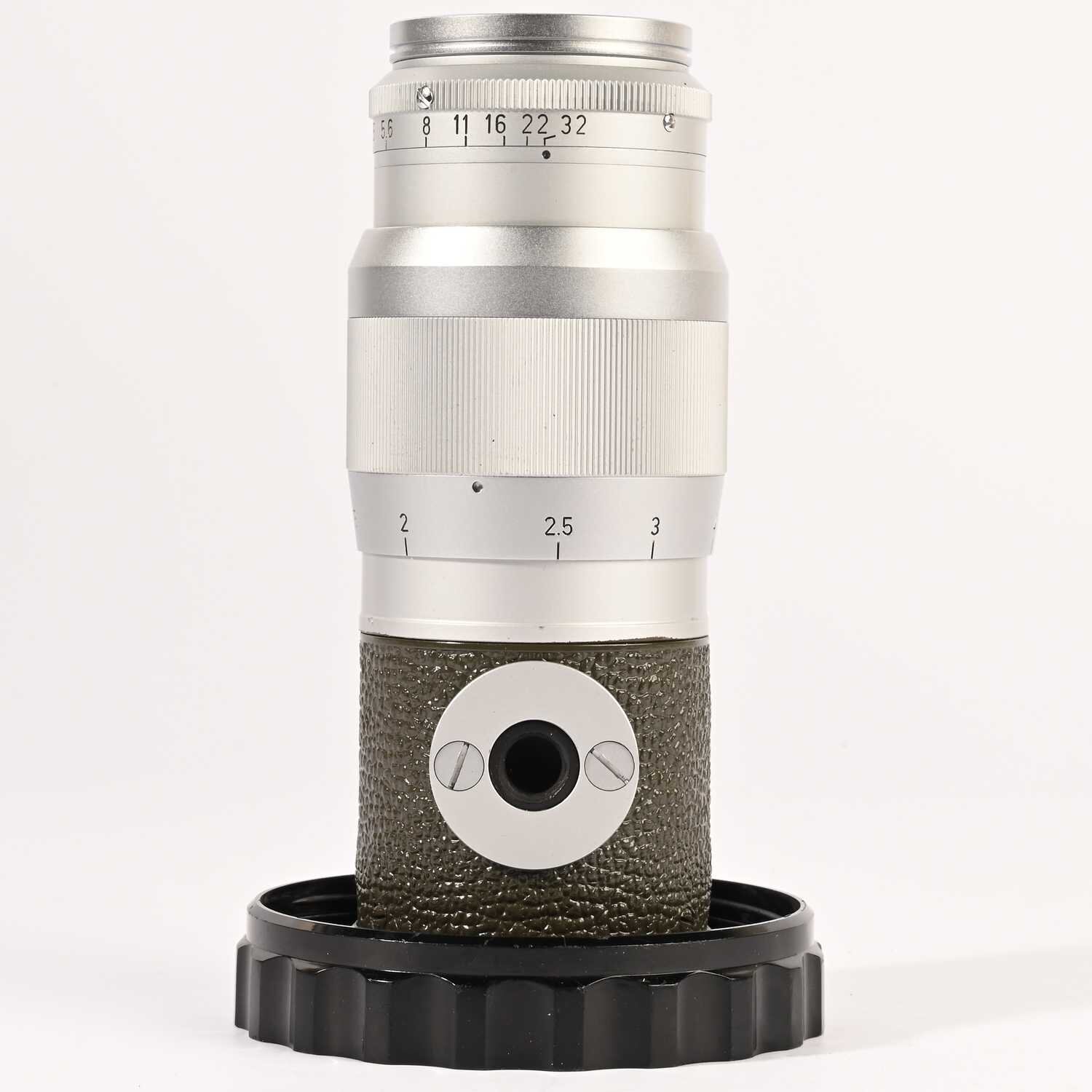 Ernst Leitz Wetzler Leica Hektor 135cm/4,5 olive Bundeseigentum