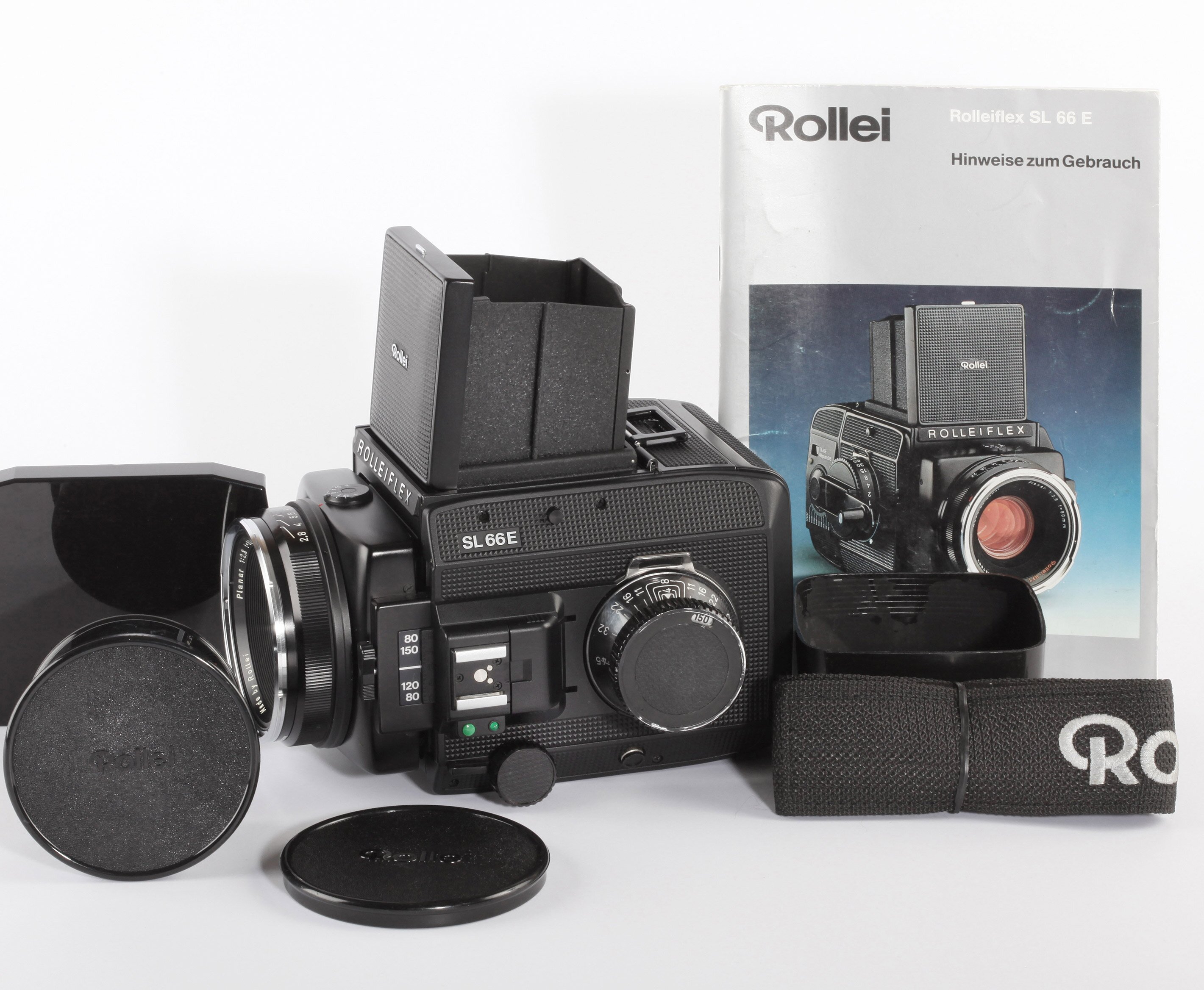 Rolleiflex SL66E + Carl Zeiss Planar 2,8/80mm