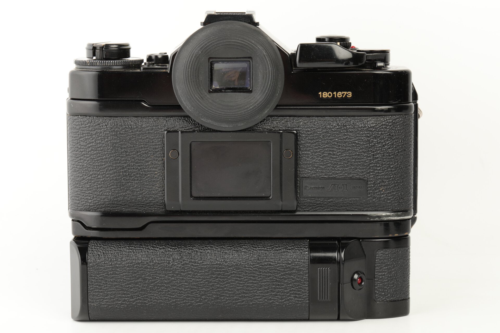 Canon A-1 + FD 50mm 1,4 S.S.C. + Power Winder A