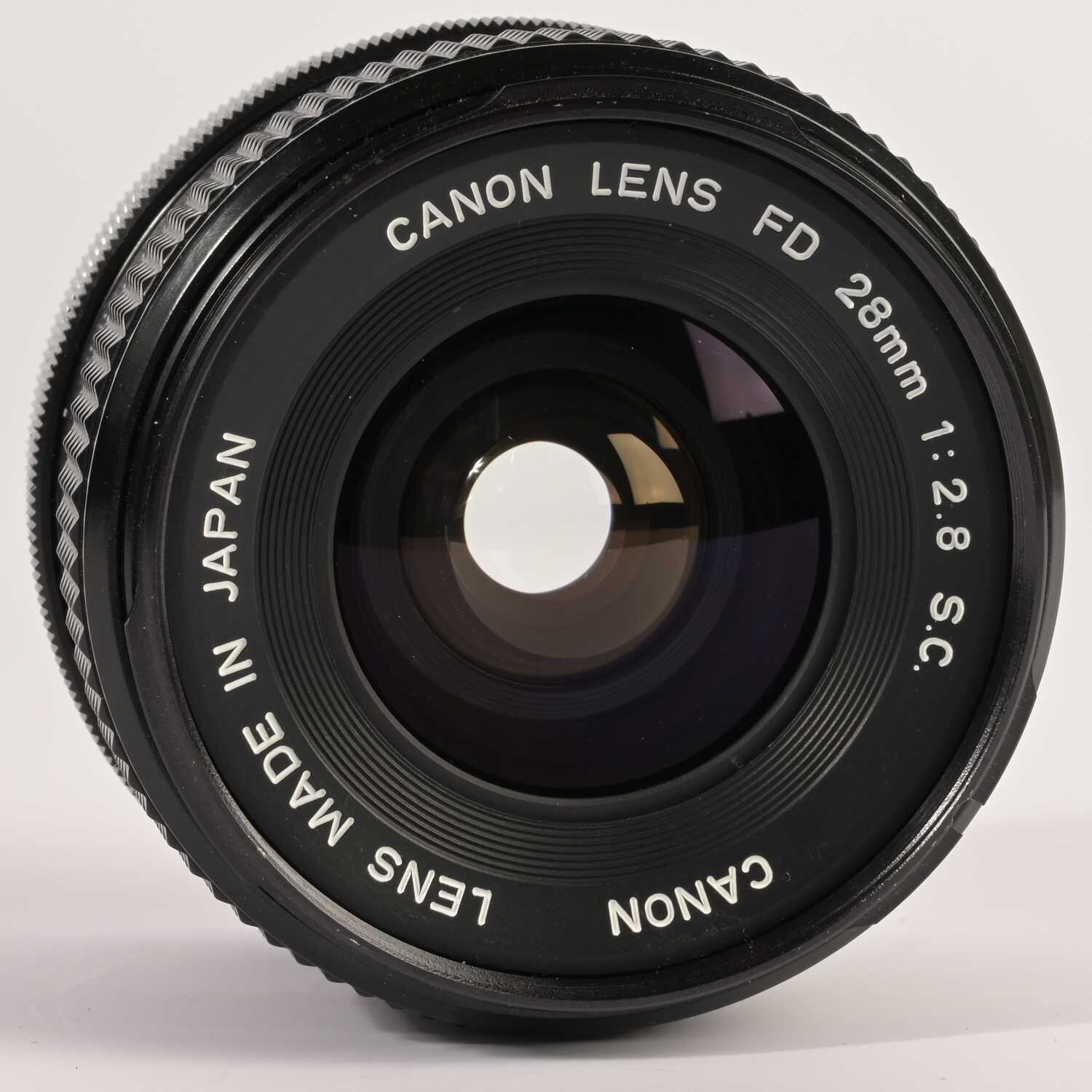 Objektiv Weitwinkel Canon FD 28mm 1:2.8 2.8 Canon FD