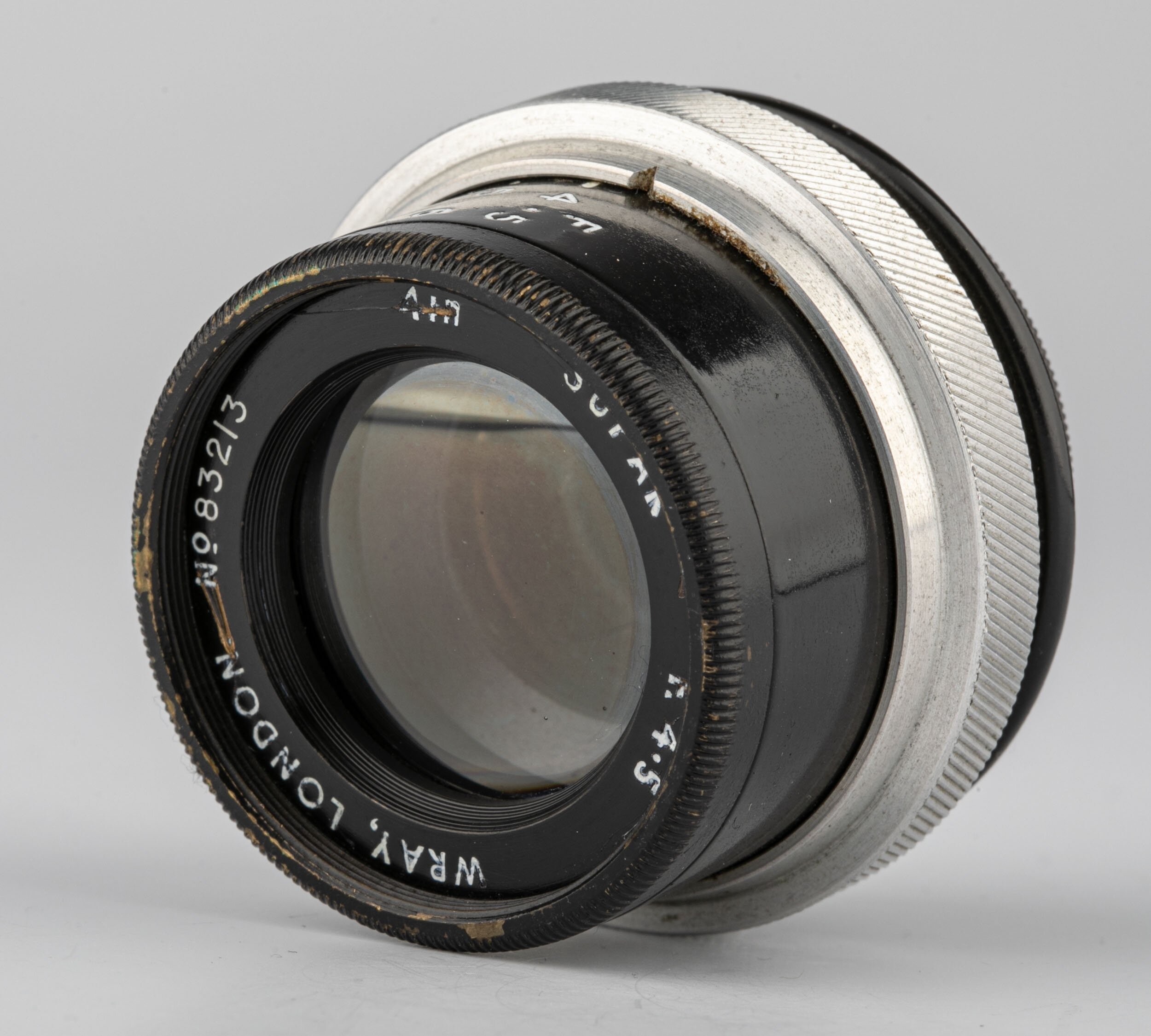 Wray London 4 inch 4,5  Supar 4,5/100mm M39