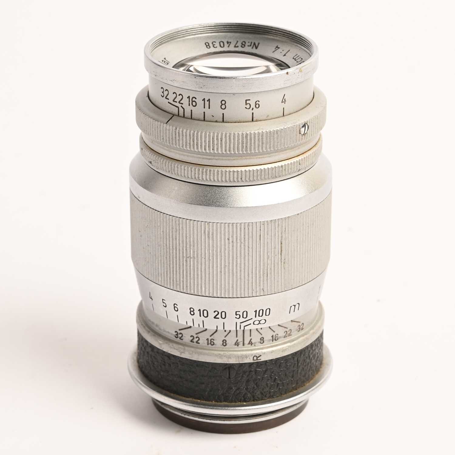 Leitz Leica Elmar 9cm/1:4 M39 Seriennummer 874038