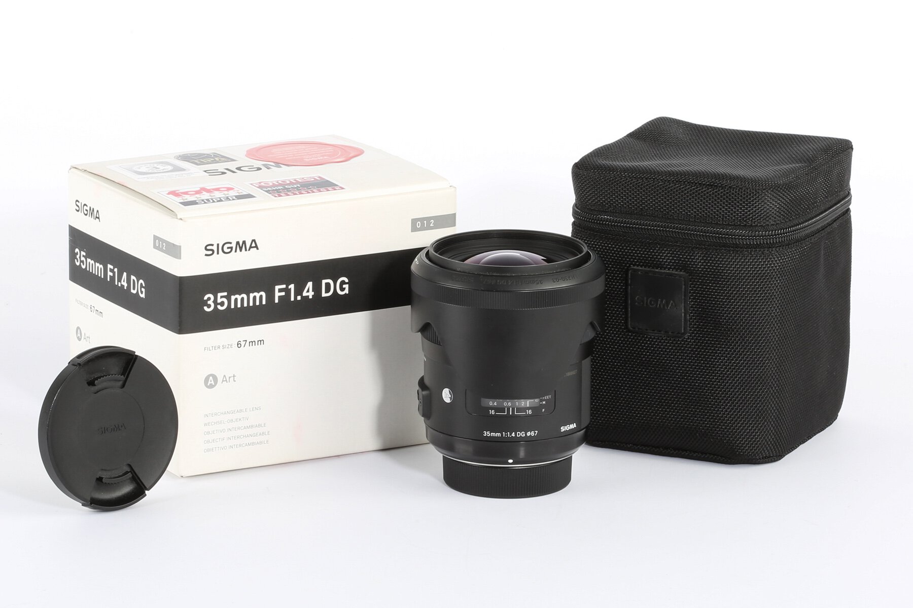 Sigma 35mm 1,4 DG Nikon F