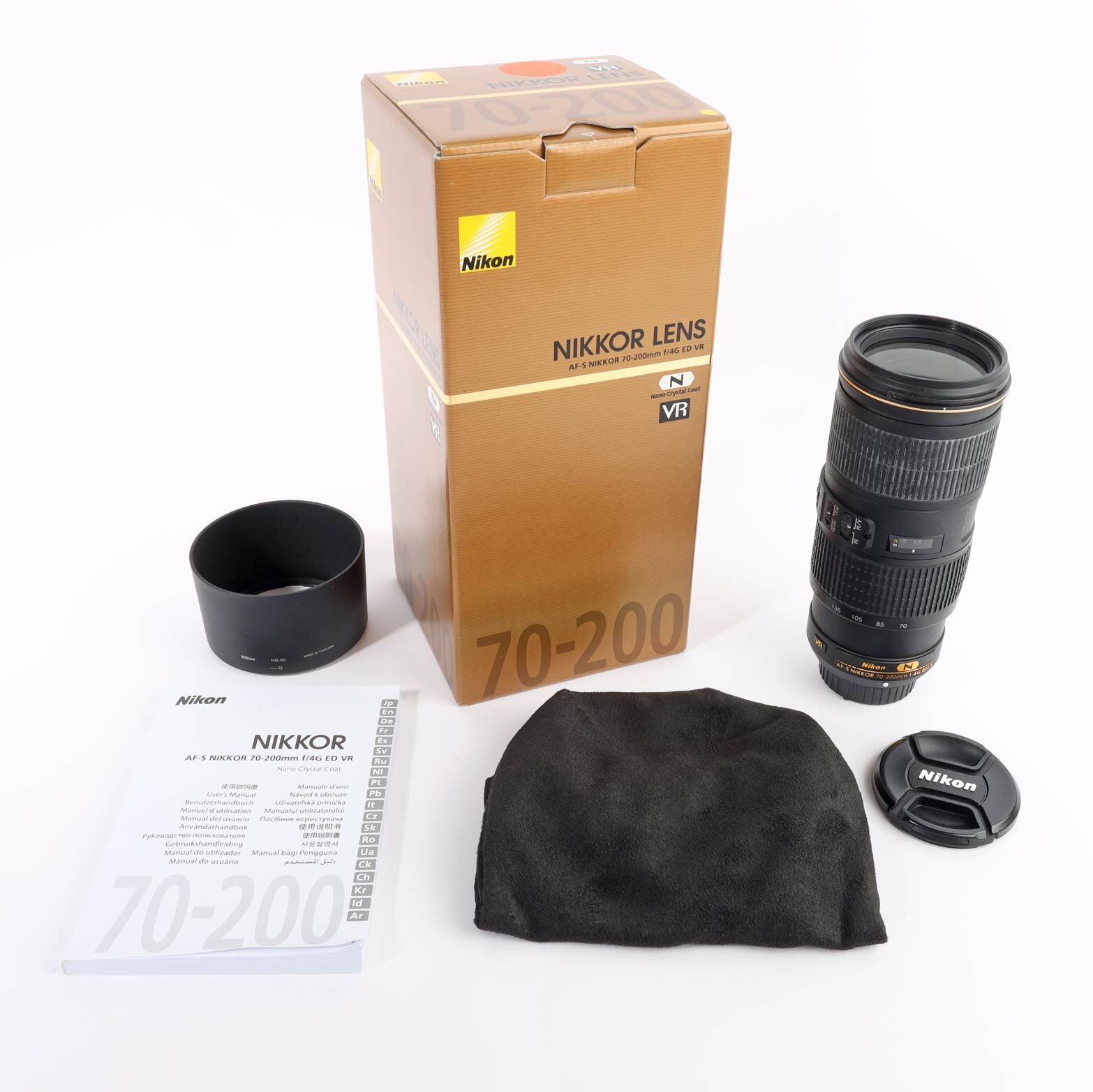 Nikon Nikkor AF-S 70-200mm 1:4 G ED VR