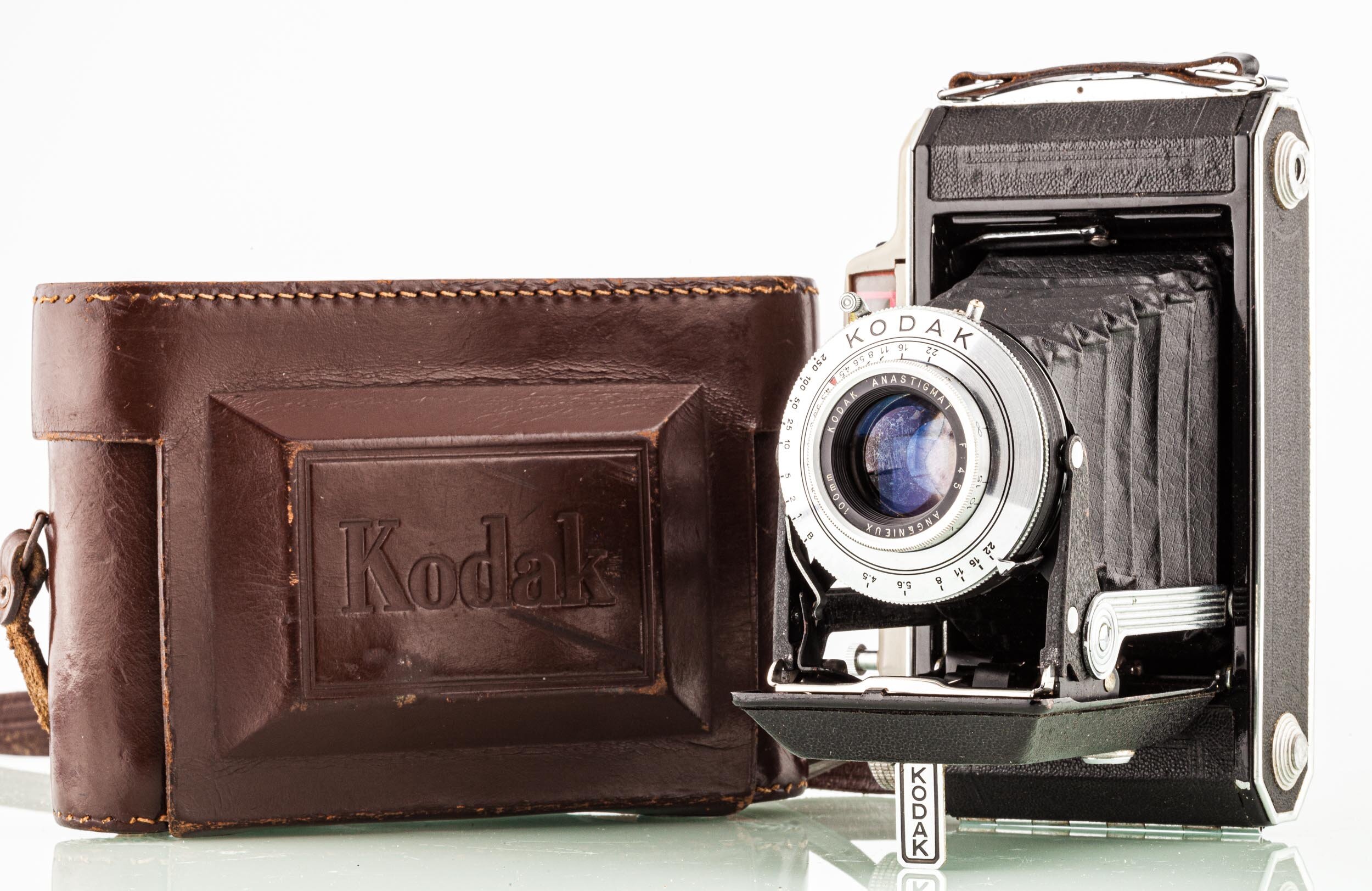Kodak 4,5 Angenieux 100mm Modele 37 Klappkamera