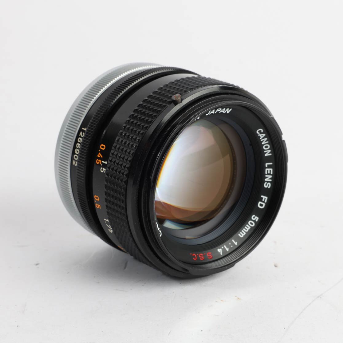 Canon FD 50mm 50 mm 1:1.4 1.4 S.S.C.