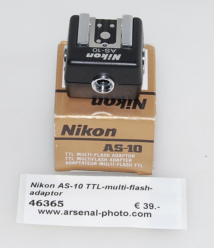 Nikon AS-10 TTL-multi-flash-adaptor