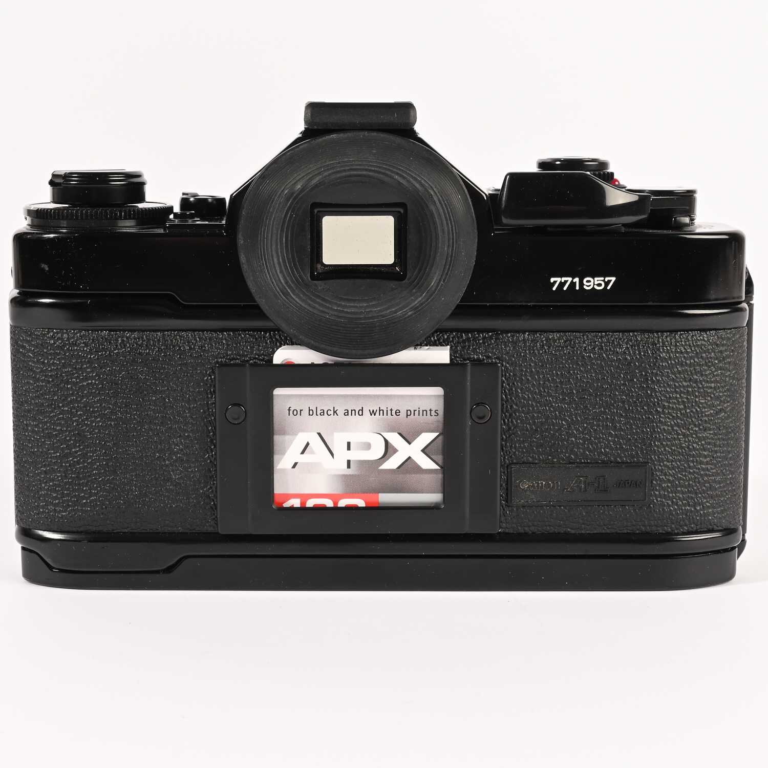 Canon A-1 Canon FD 50/1,4 SLR 35mm Film Analogkamera schwarz