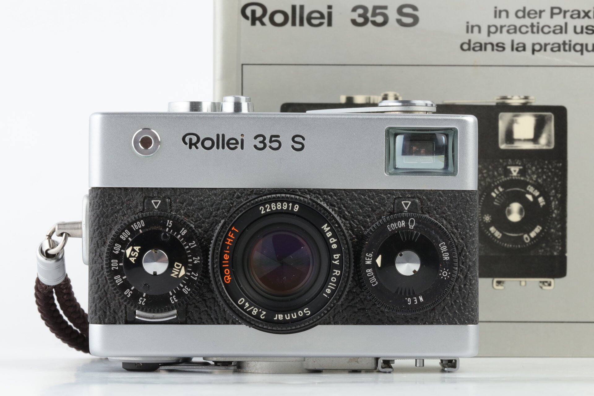 Rollei 35S mit Sonnar 2,8/40mm Rollei HFT