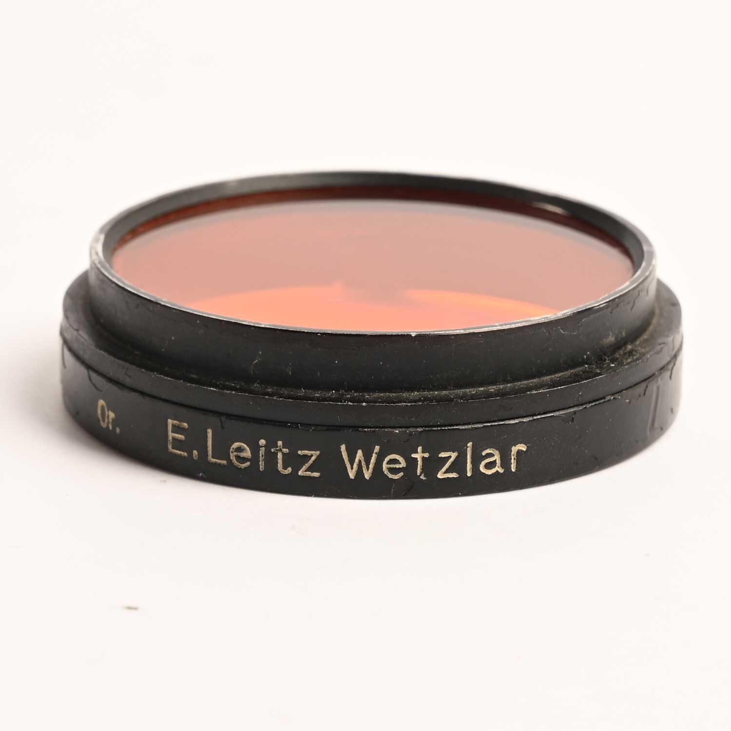 Leitz Leica Filter FSEOO Orange Or. A36 Black