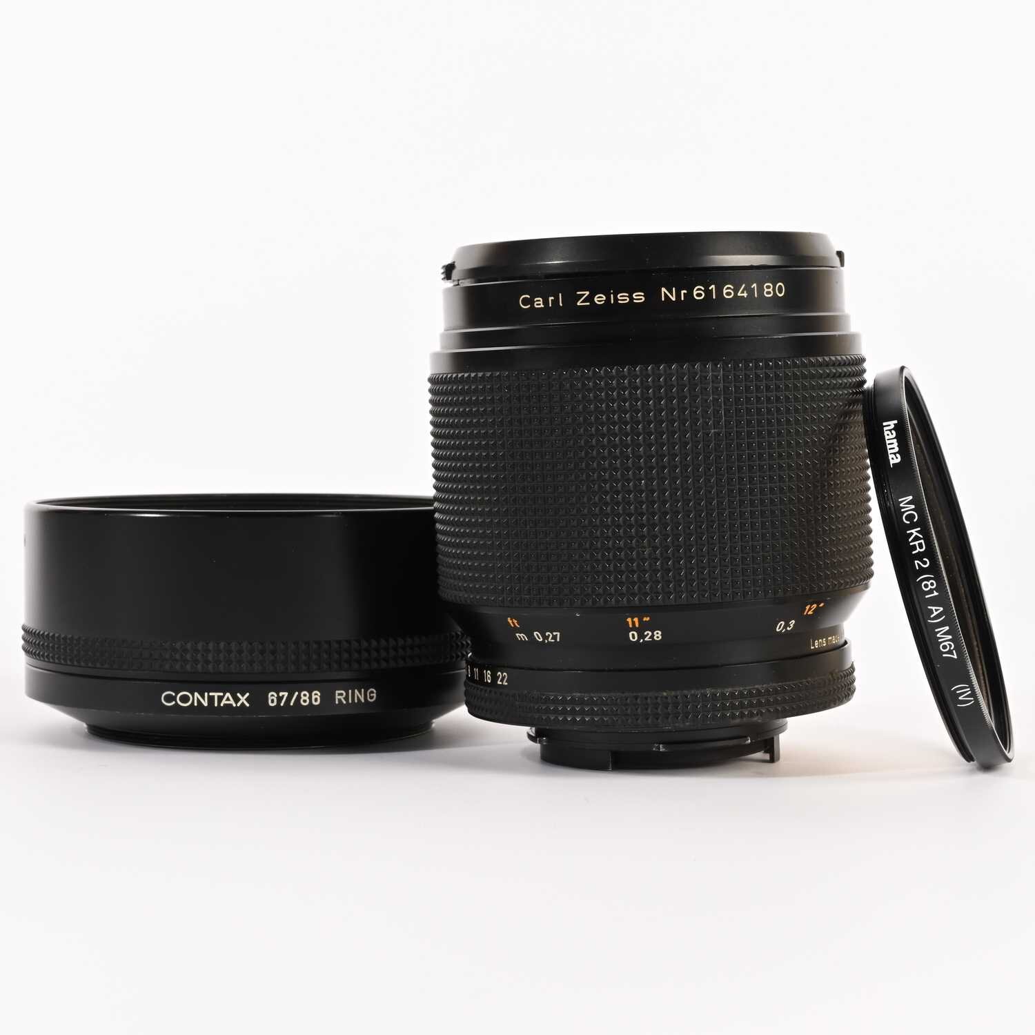 Contax Carl Zeiss S-Planar 60/2,8  C/Y West Germany Contax RTS