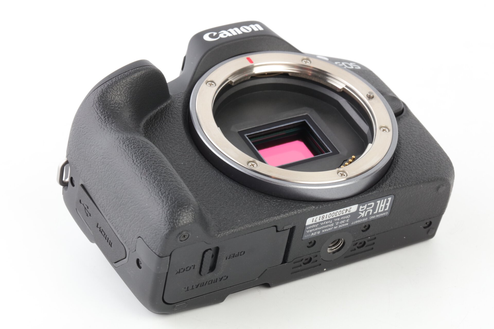 Canon EOS R50 Gehäuse ca. 1000 Verschlußauslösungen
