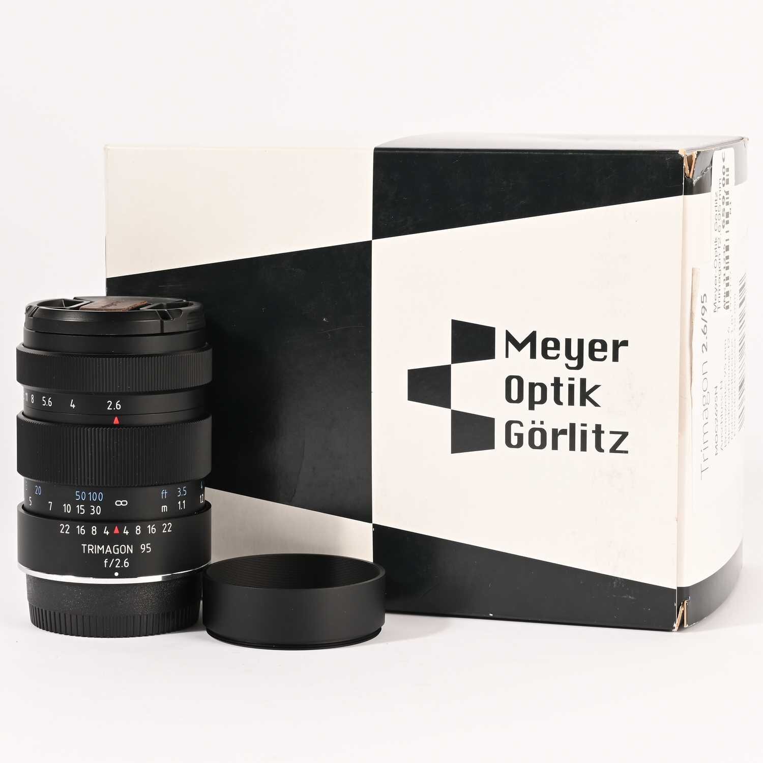 Meyer-Optik Görlitz Trimagon f2,6 95 mm Anschluss N Bokeh
