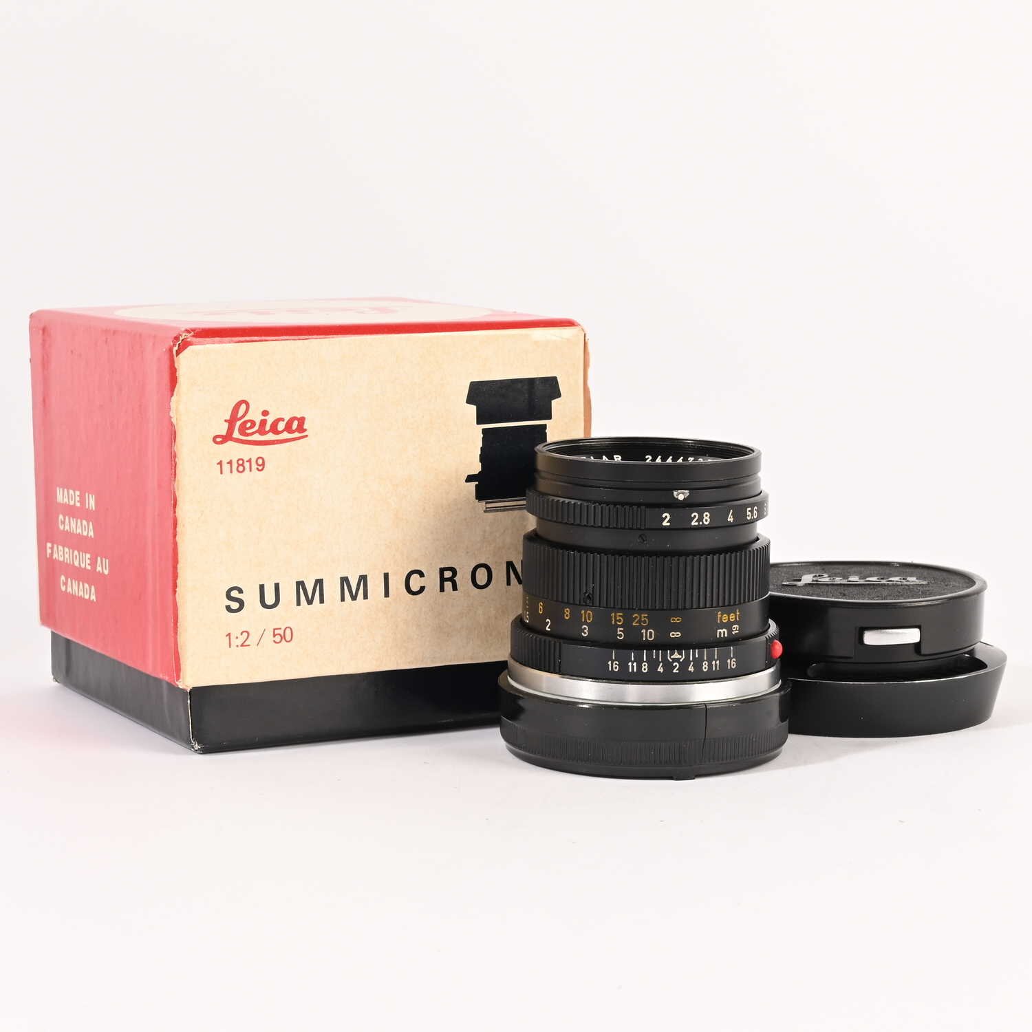 Leica M Leitz Wetzlar Summicron M 2/50 Germany