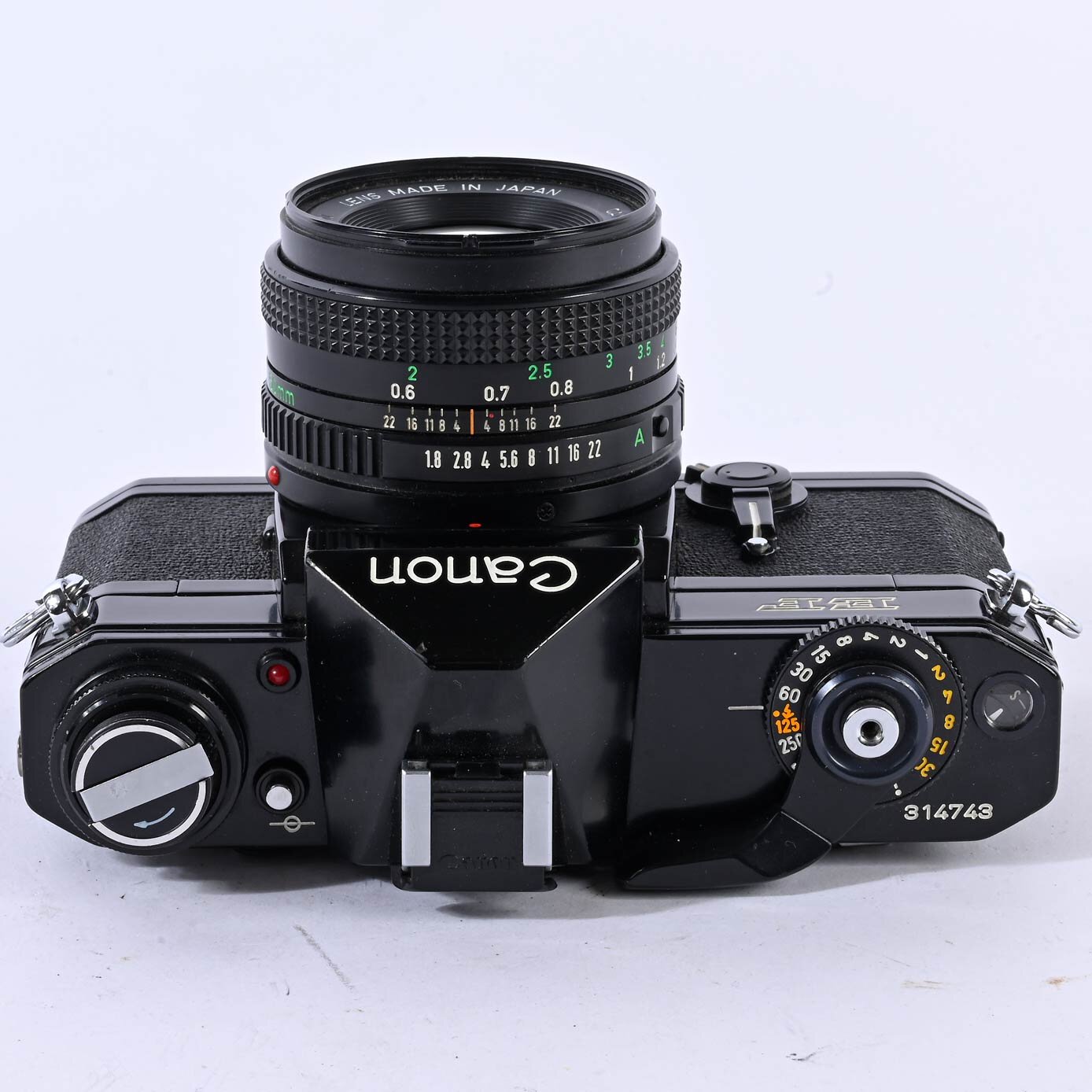 Canon EF camera schwarz Canon FD 50/1,8