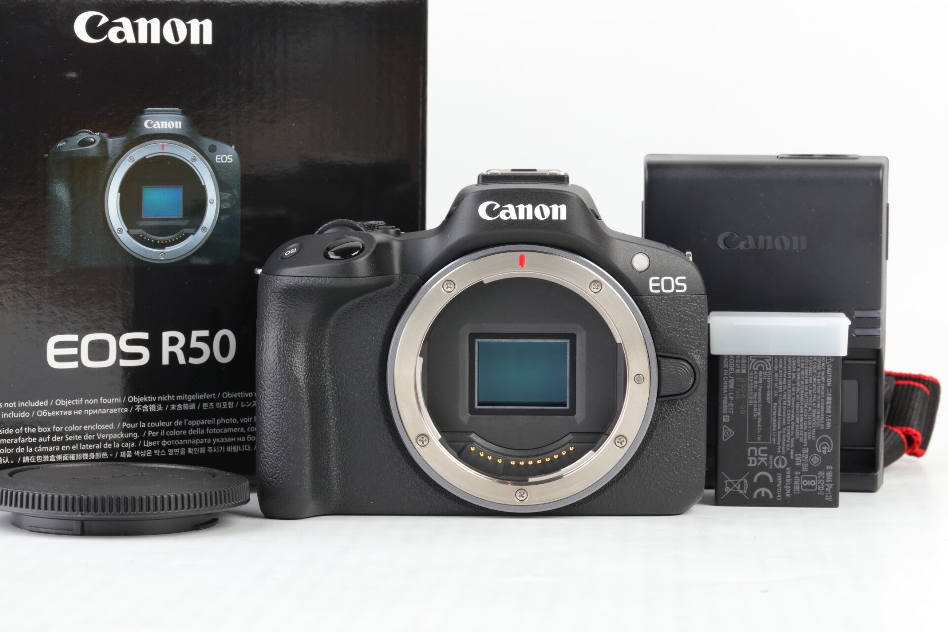 Canon EOS R50 Gehäuse ca. 1000 Verschlußauslösungen