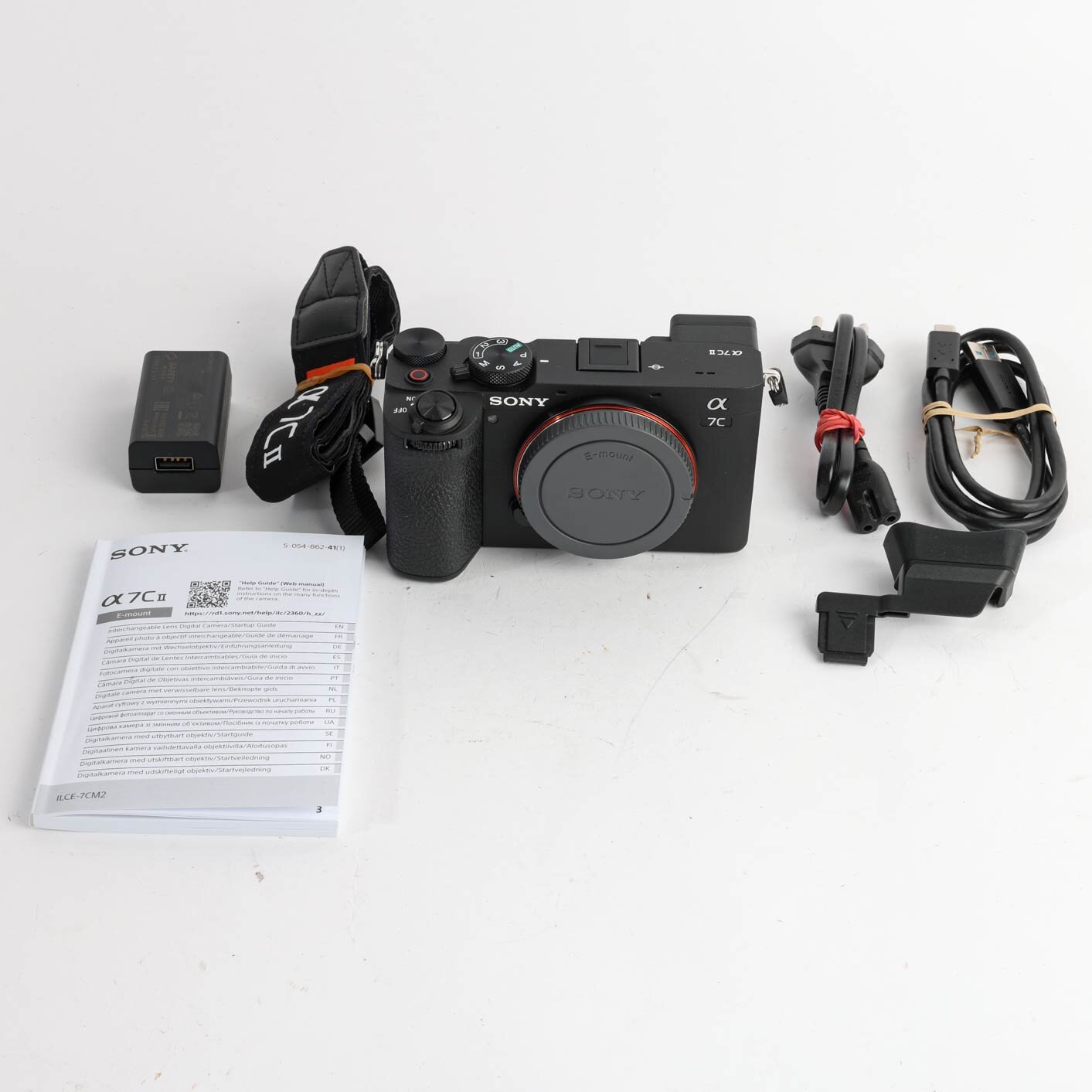 Sony Alpha 7C II ILCE-7CM2 schwarz 226 Auslösungen