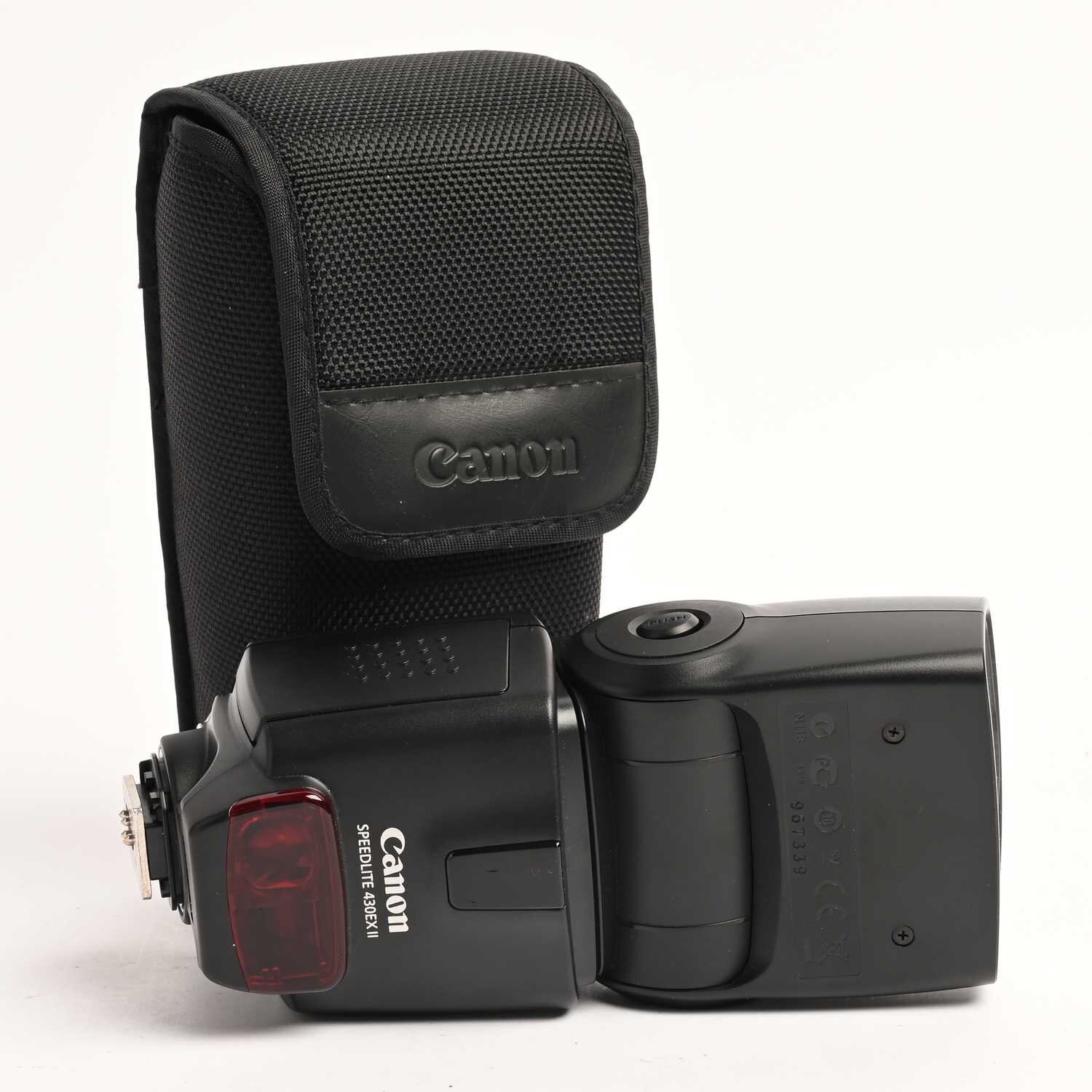 Canon Speedlite 430EX II Aufsteck Blitz für Canon EOS und R Kameras