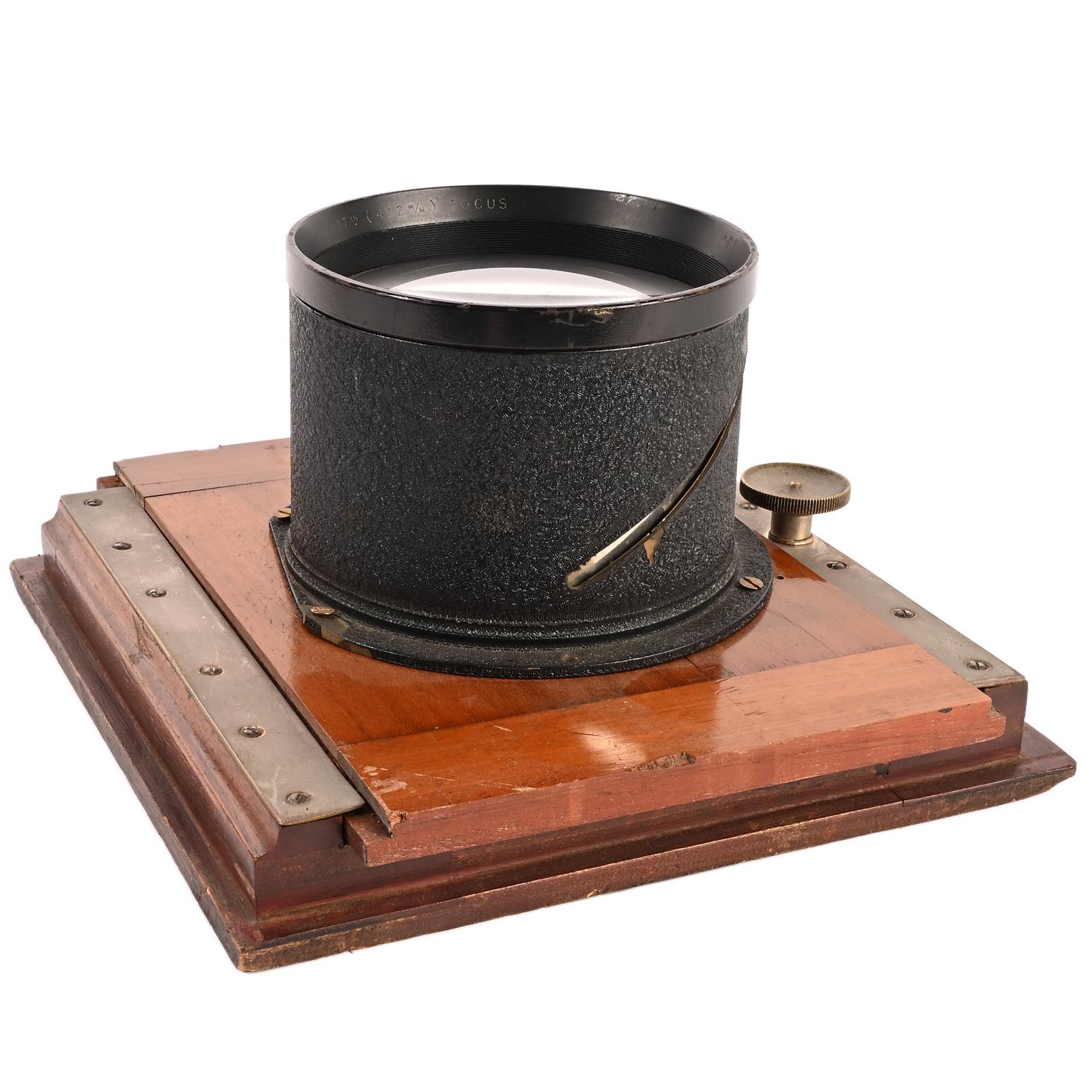 Ross England brass lens 17 inch  (432mm) Focus