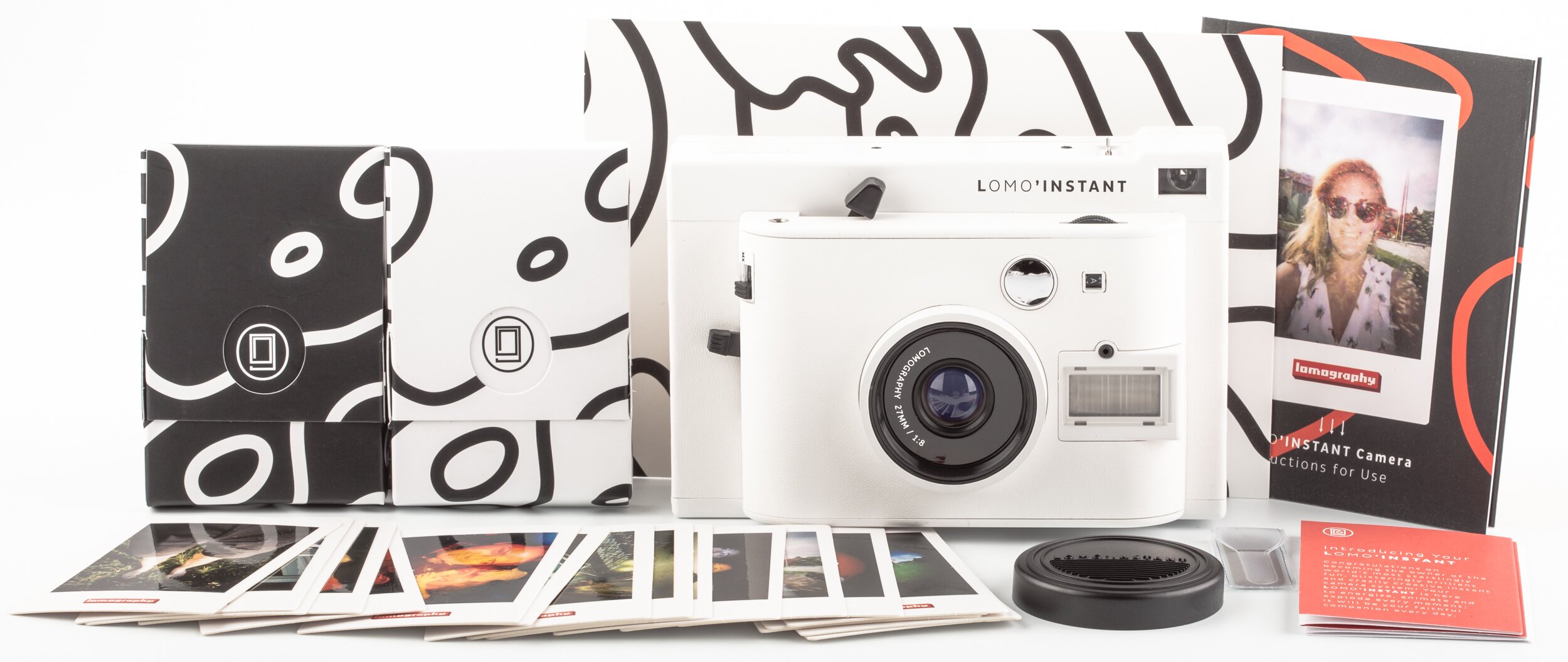 Lomo Instant white Sofortbild-Kamera