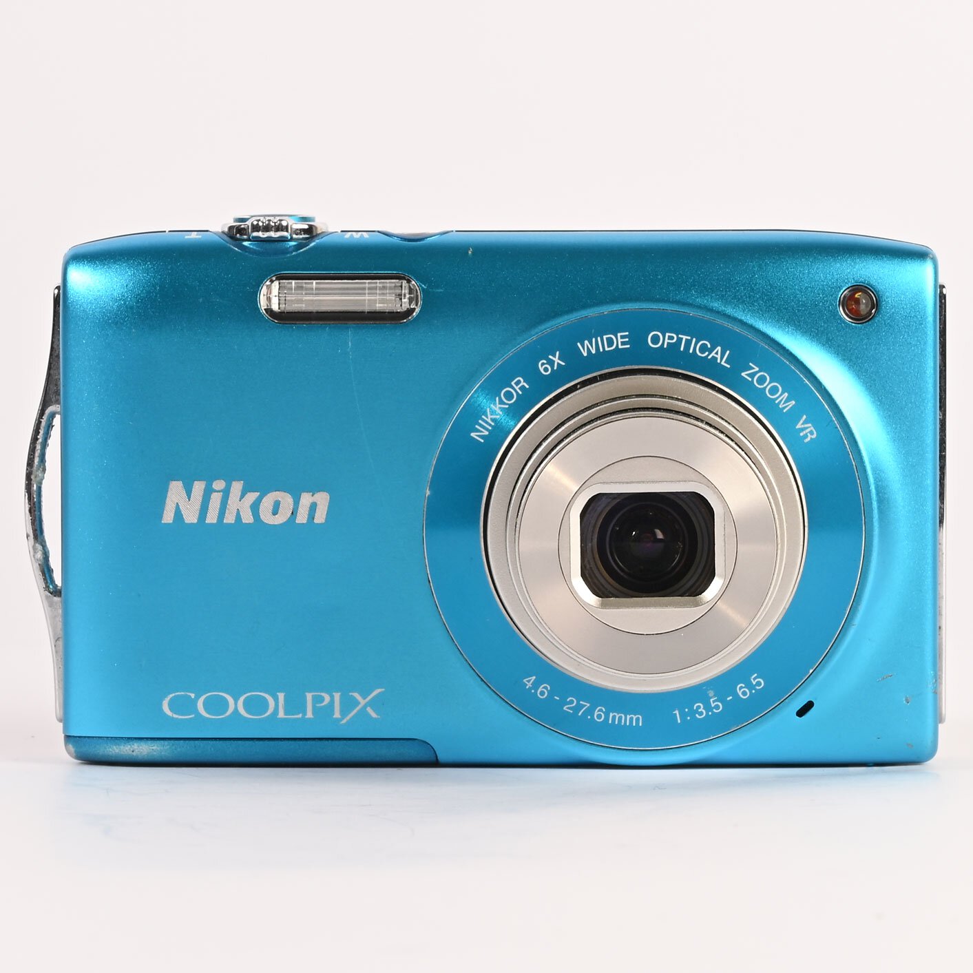 Nikon Coolpix S3300 Digitalkamera 16 MP 6x Zoom kompakt blau