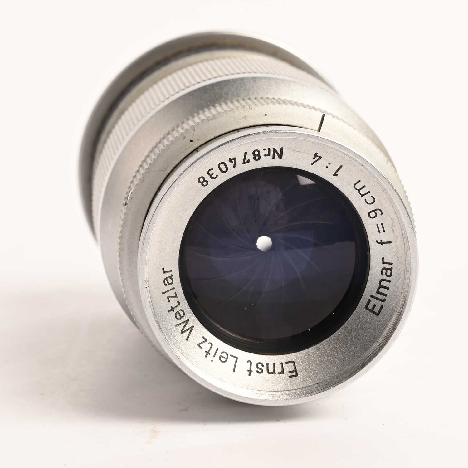 Leitz Leica Elmar 9cm/1:4 M39 Seriennummer 874038