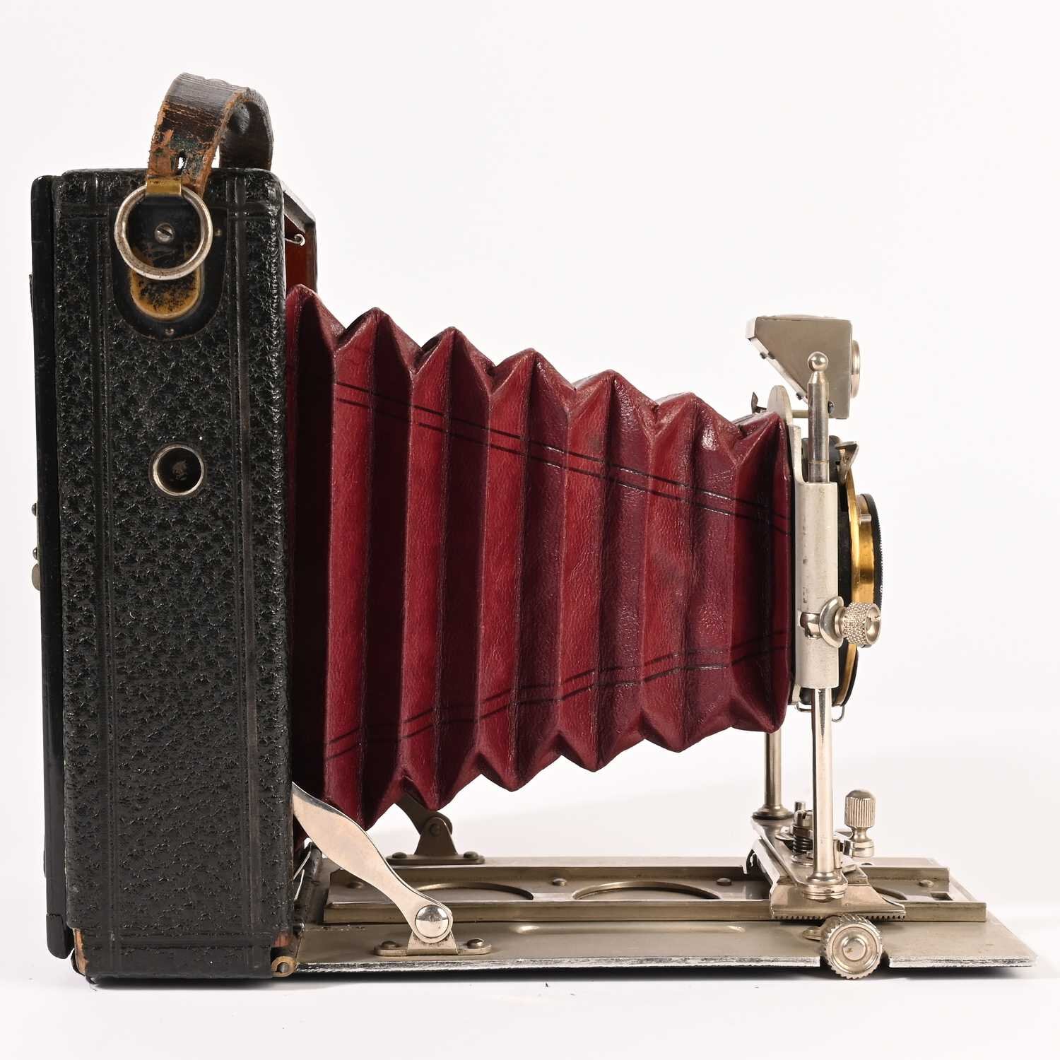 Plattenkamera Hüttig A.-G. Dresden Exakta Aplanat Helios nottested