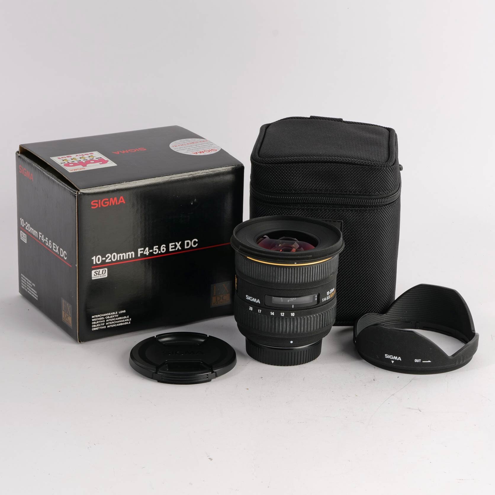 Sigma 10-20mm F4-5,6 EX DC HSM Nikon AF