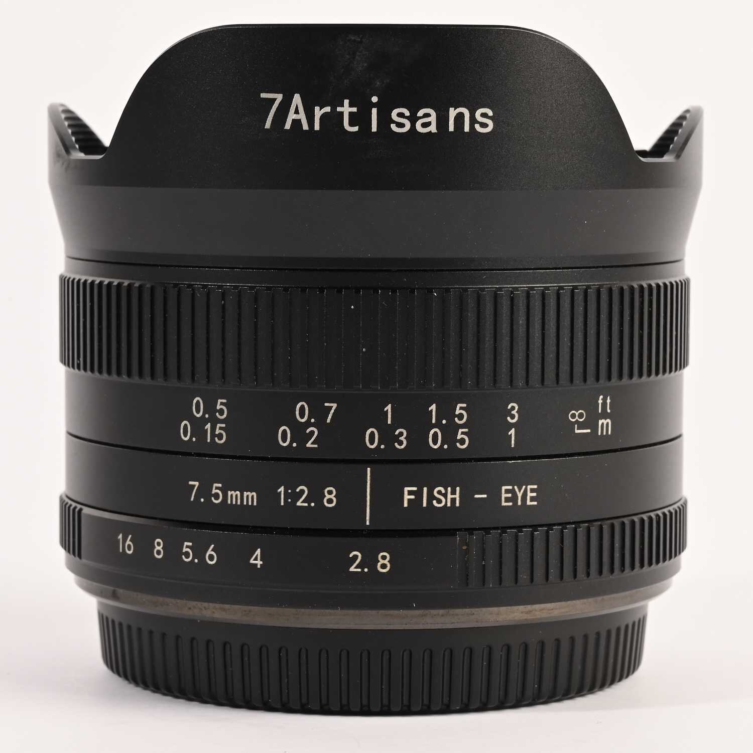 7Artisans 7.5mm f2.8 II M4/3 Mount