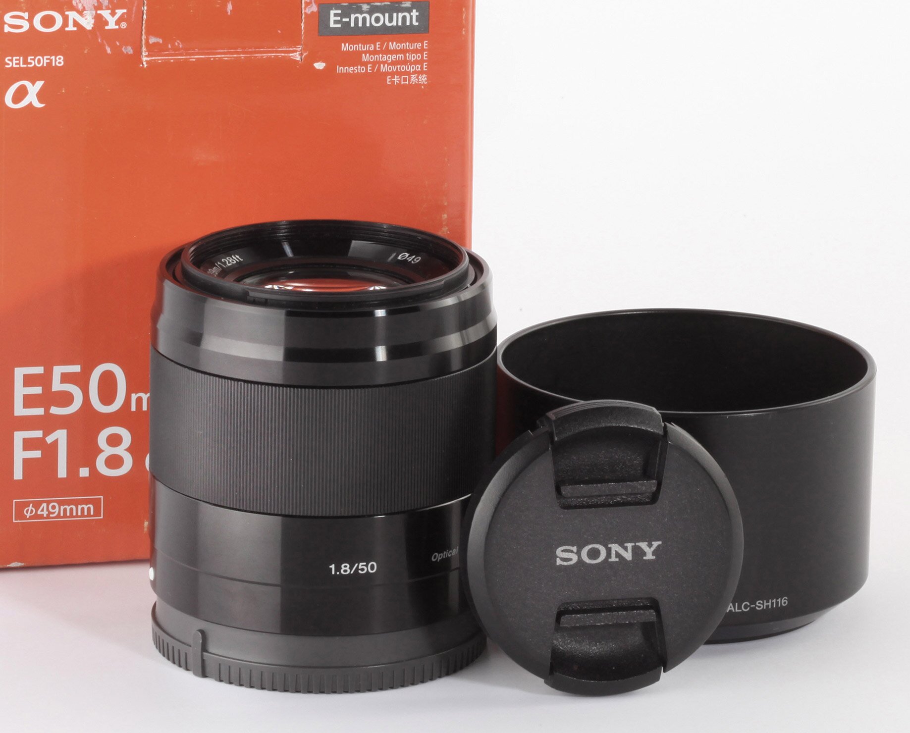 Sony a 50mm/1,8 OSS E-Mount