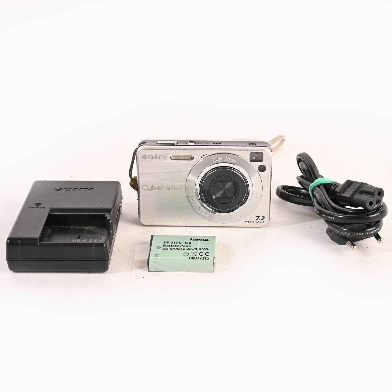 Sony Cyber-Shot DSC-W120 Digitalkamera 7.2MP Silver