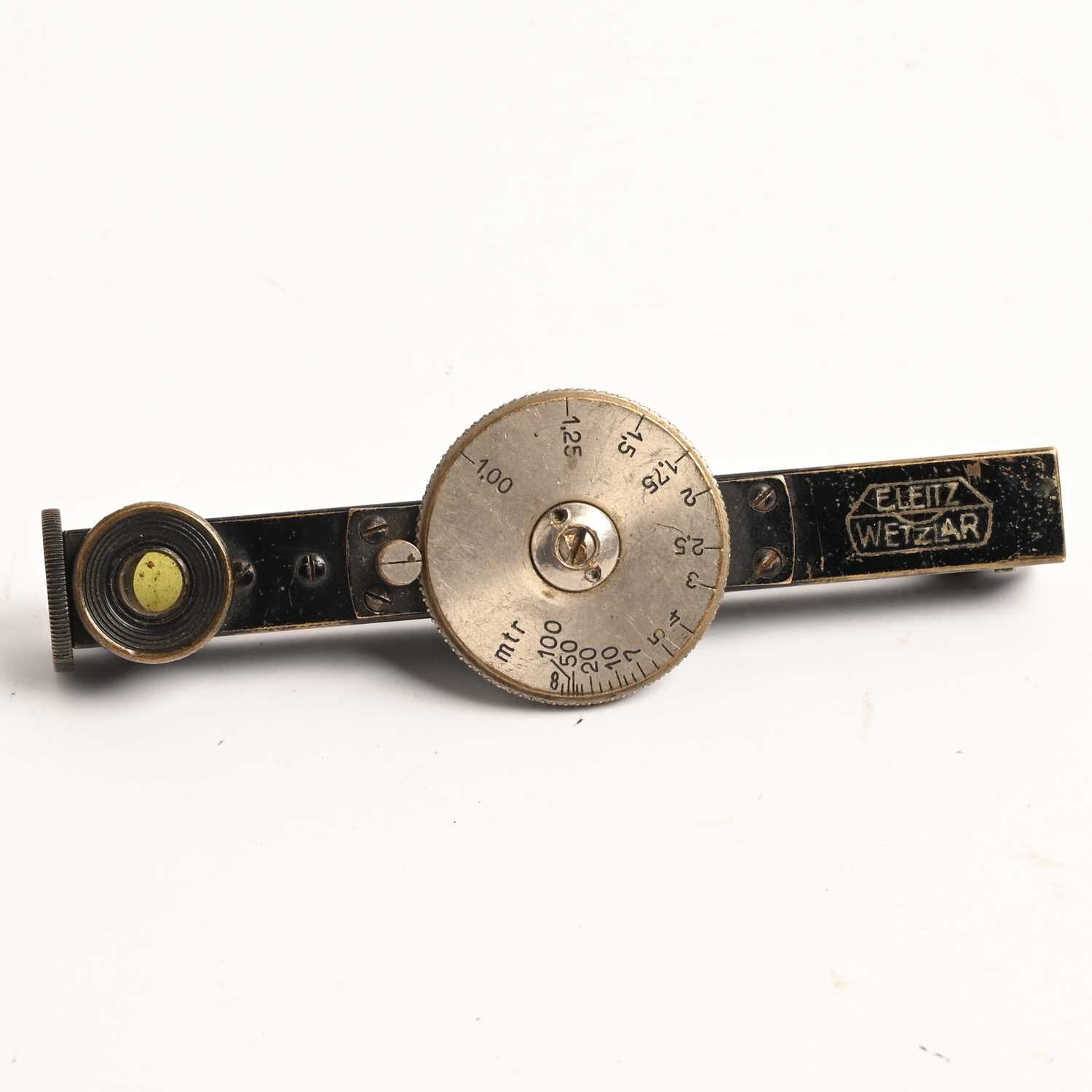 Leica Leitz FOFER /FOKIN Entfernungsmesser schwarz nickel