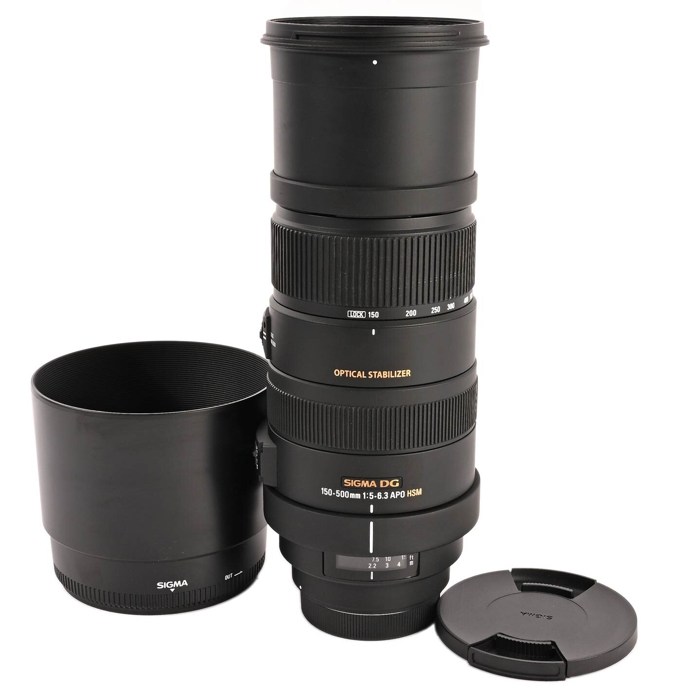 Sigma 150-500mm f5-6.3 DG OS HSM für Canon EF