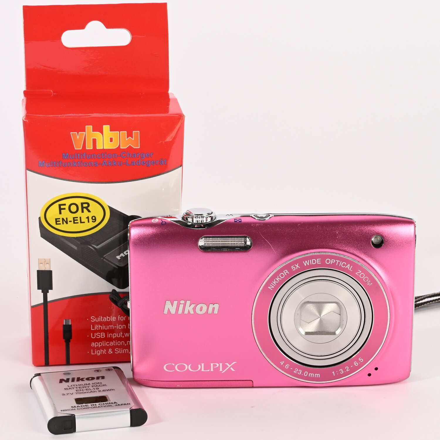 Nikon Coolpix S3100 Rosa 14.0 MP Nikon Coolpix S3100 Rosa 14.0 MP