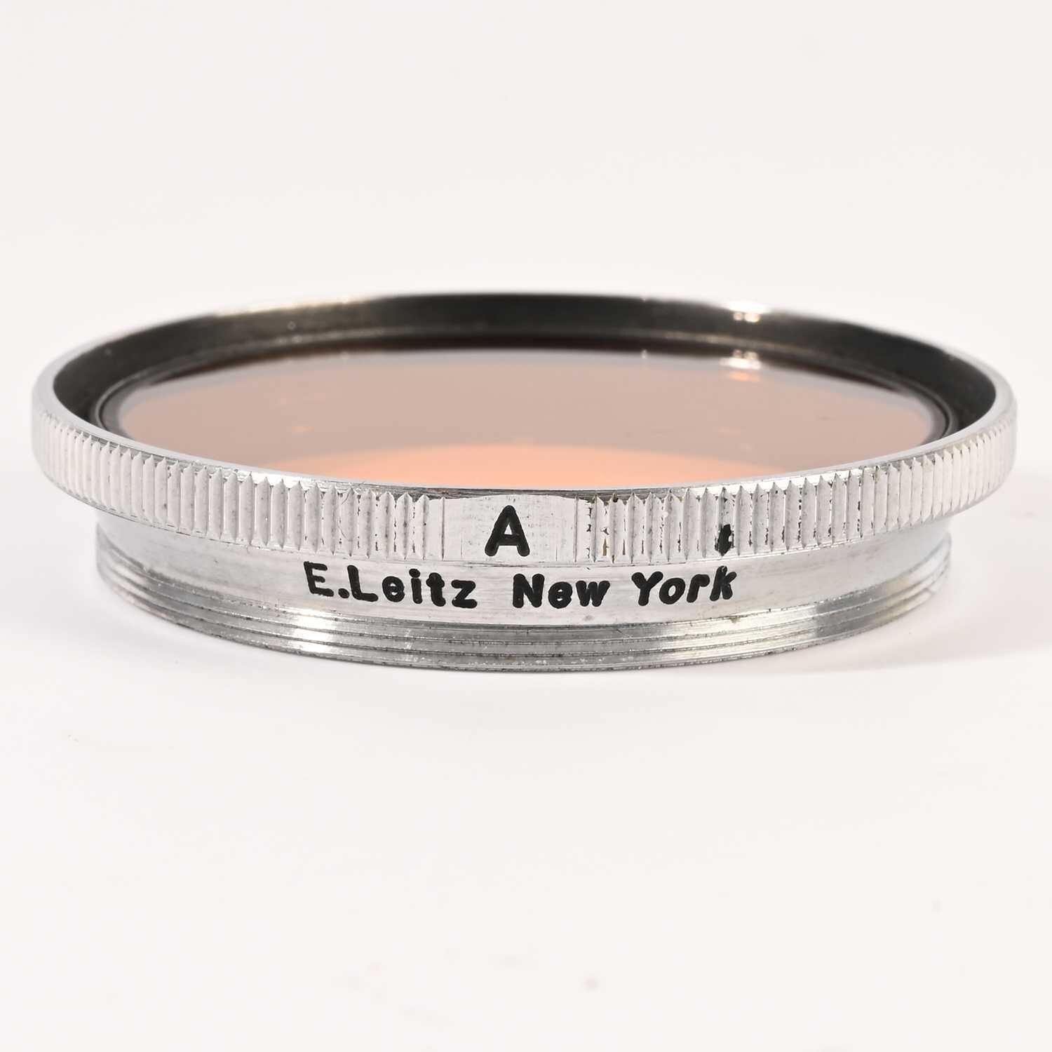 E.Leitz New York Leica Orange A Filter 39mm
