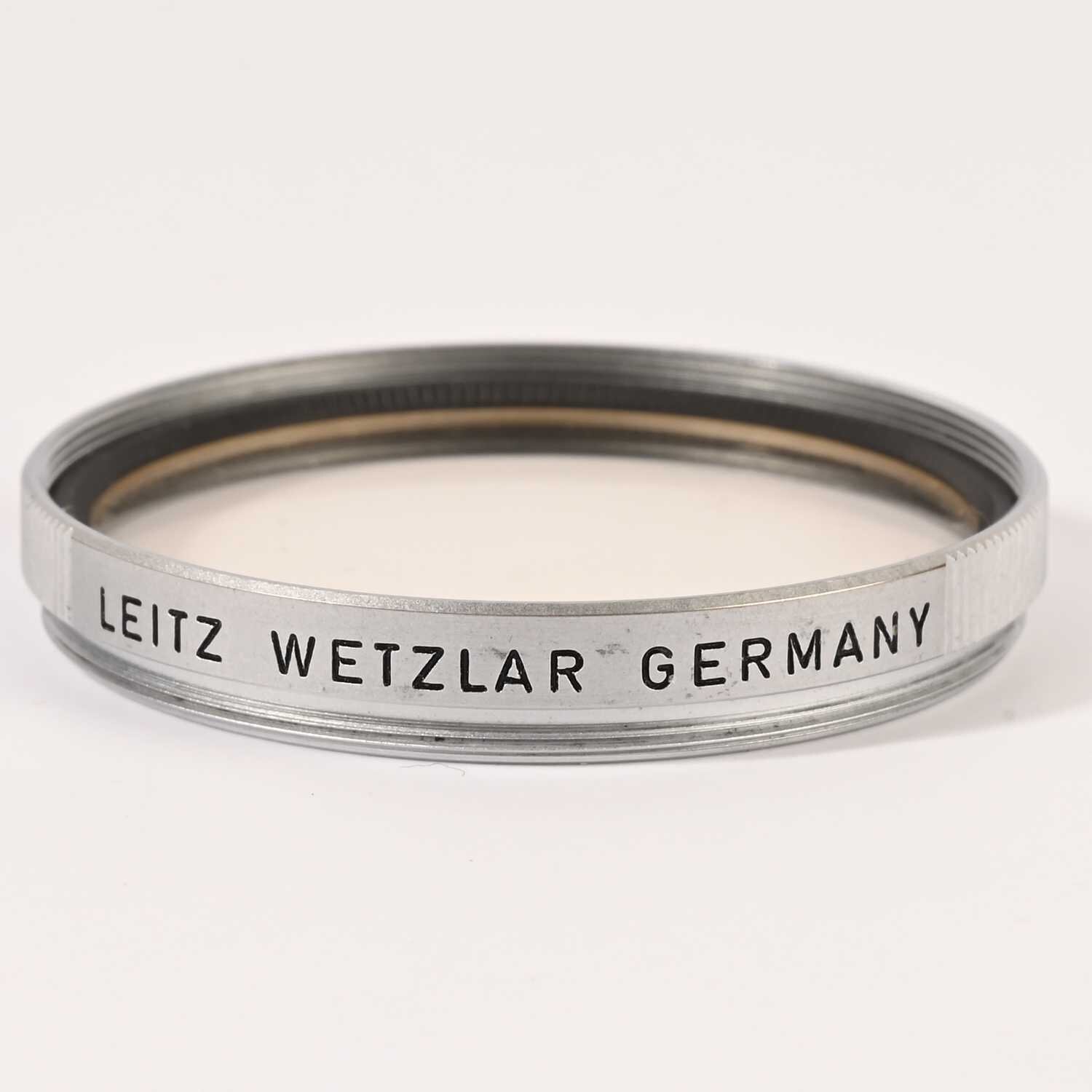 Ernst Leitz Wetzlar Leica Filter UVa 39mm chrom