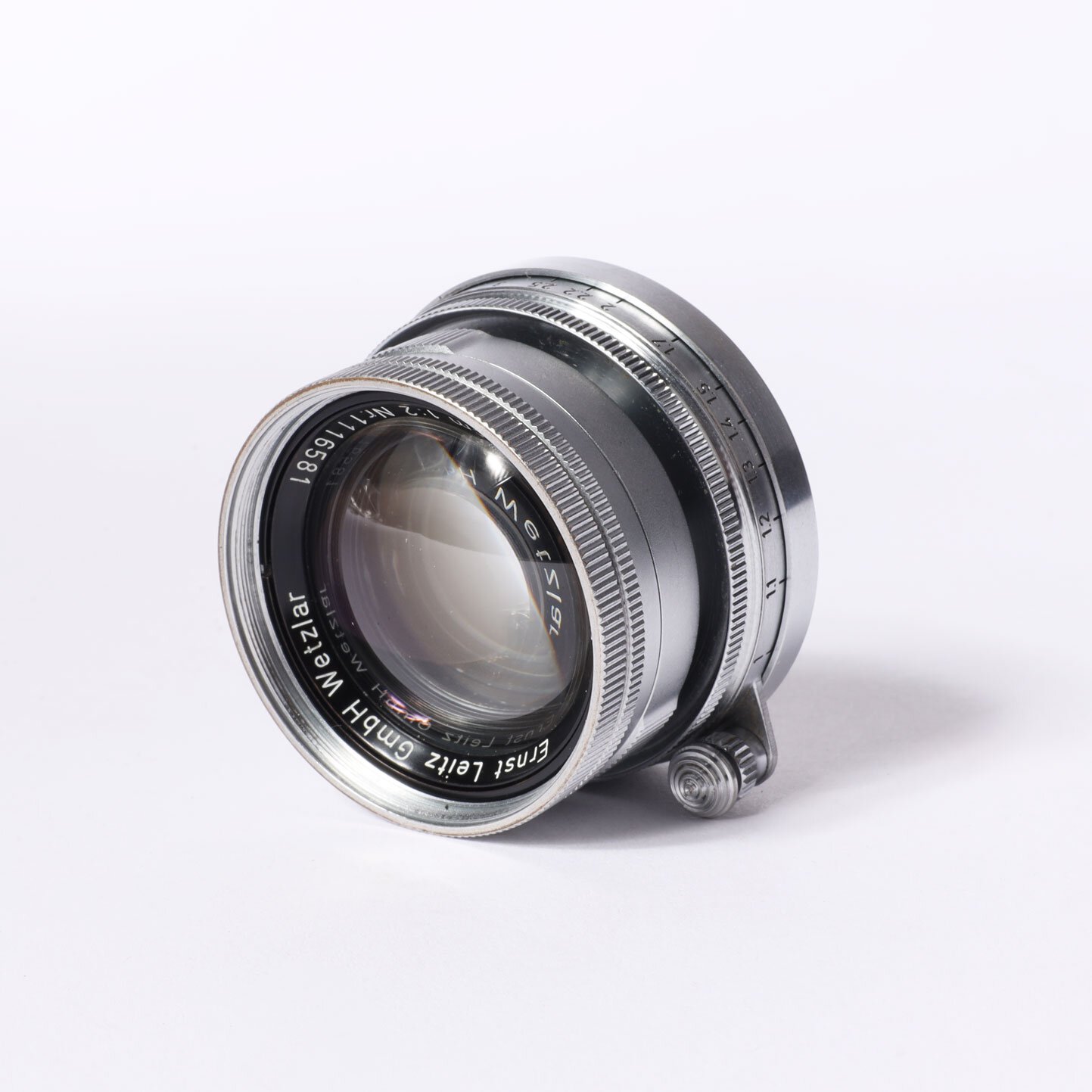 Leitz Leica Summicron 2/5cm M39 Screw Mount Lens versenkbar
