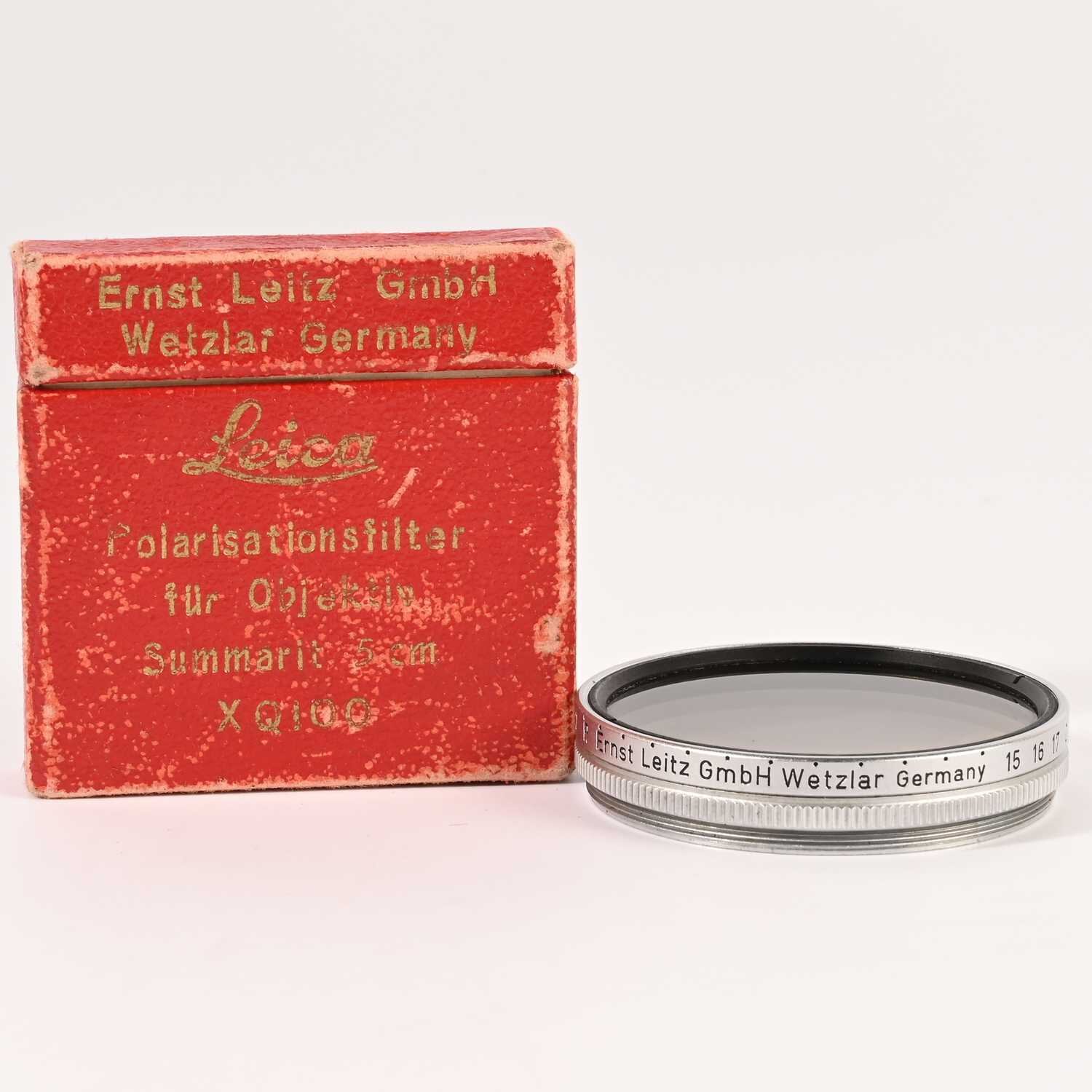Leitz Leica Polfilter 41mm XQI00 Summarit 5 cm