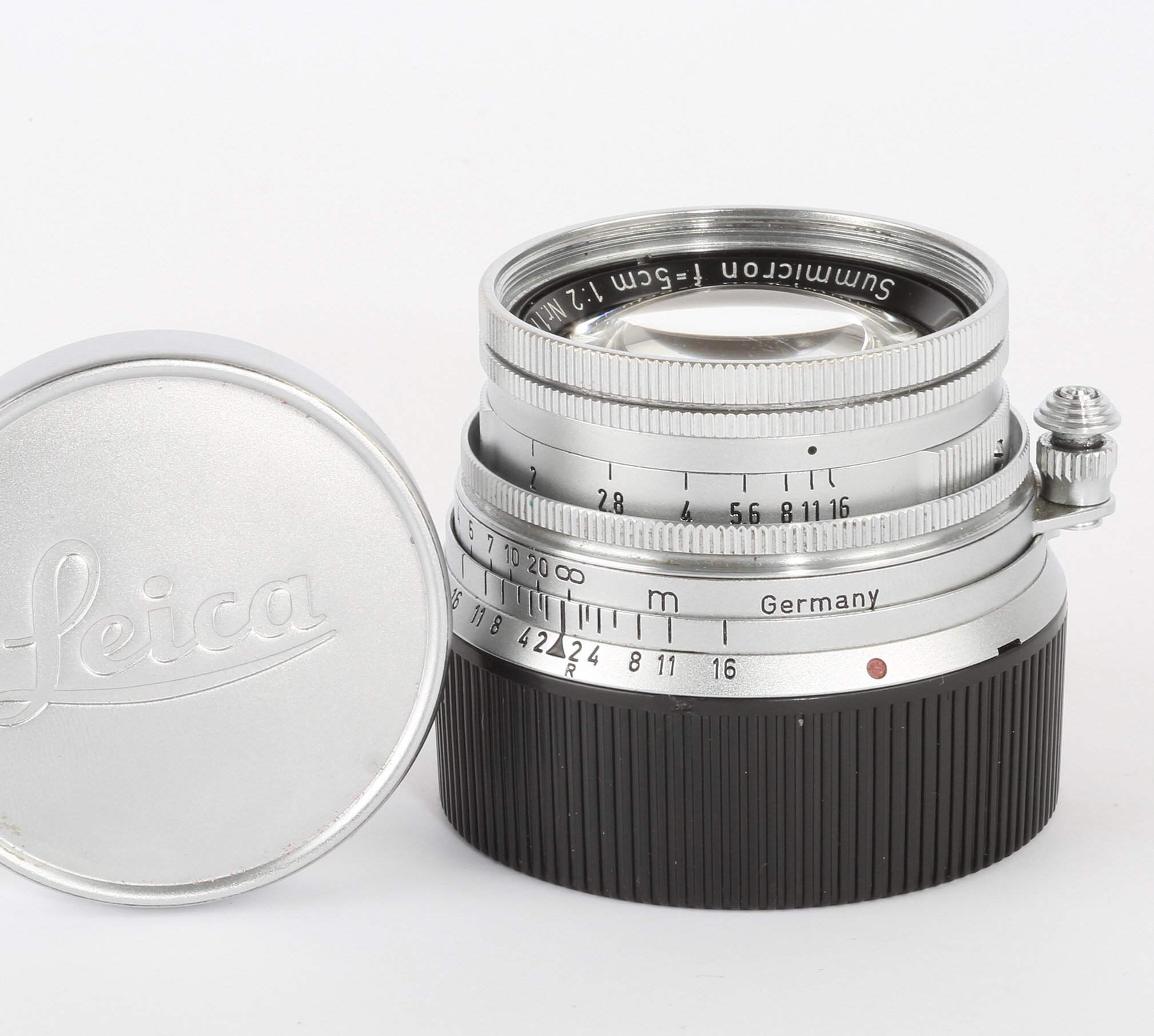 Leica Leitz Summicron-M 5cm f2,0 chrom versenkbar